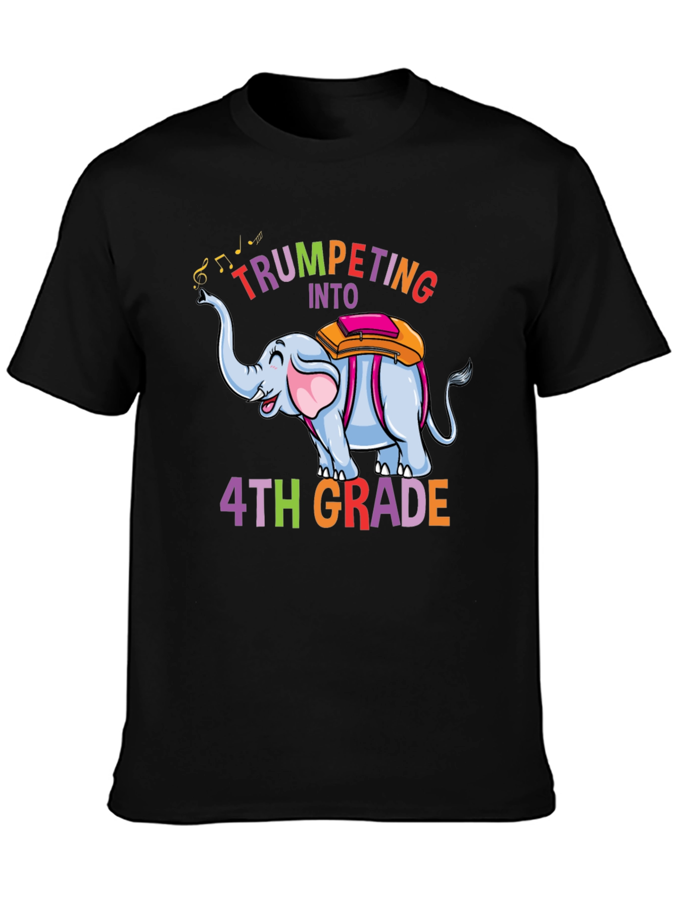 Trumpeting Into 4th Grade T-Shirt
