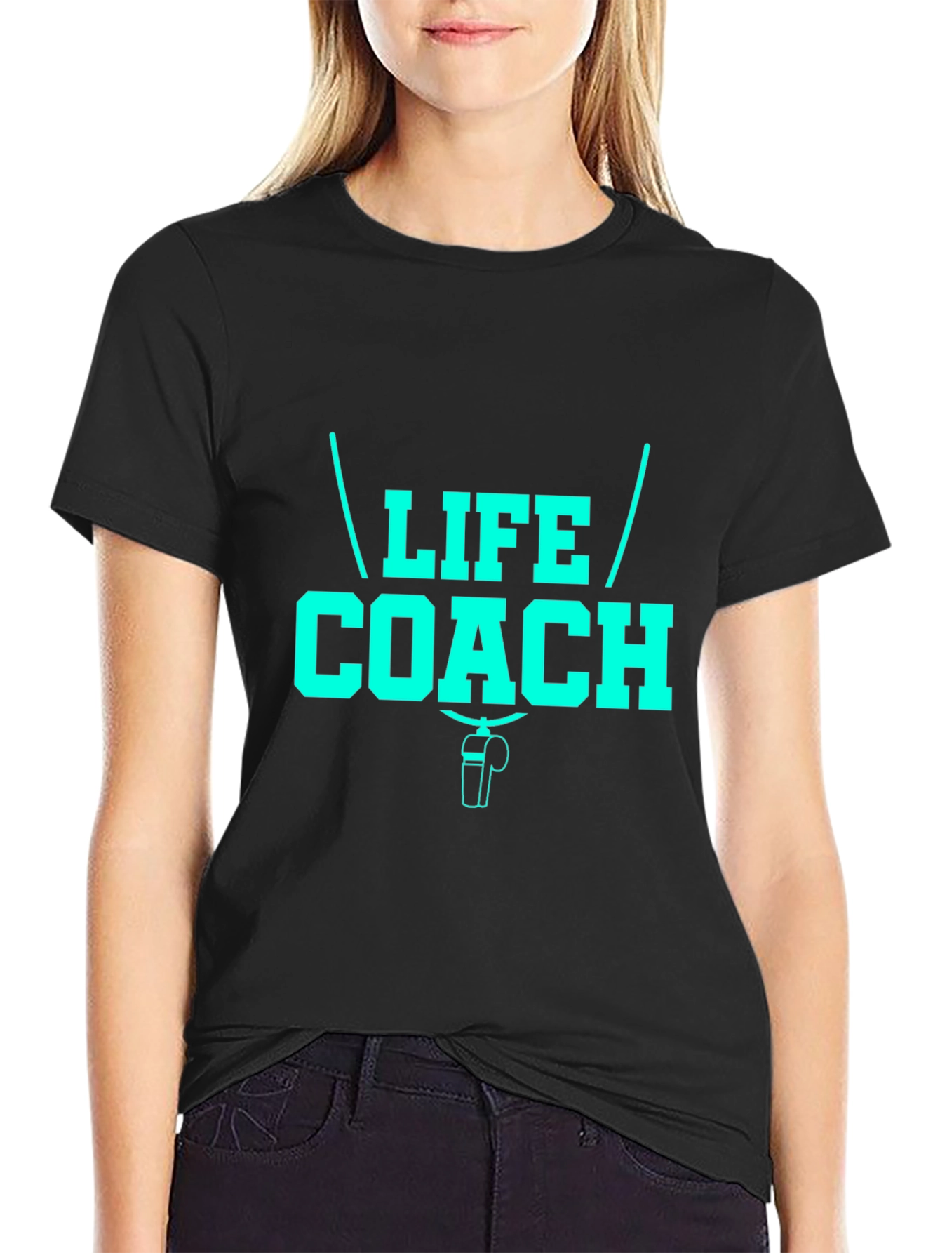 Life Coach T-Shirt - Motivational Design Comfortable Fit