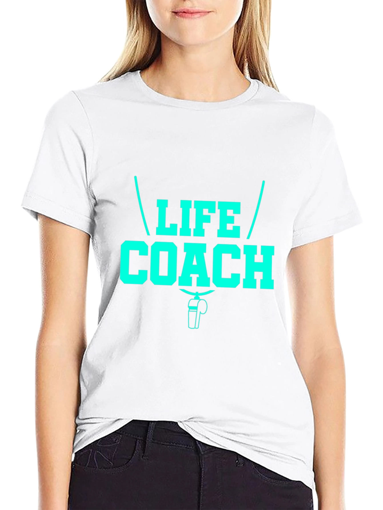 Life Coach T-Shirt - Motivational Design Comfortable Fit