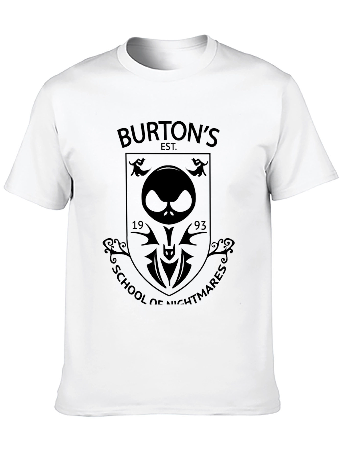 Burtons School of Nightmares Black T-Shirt