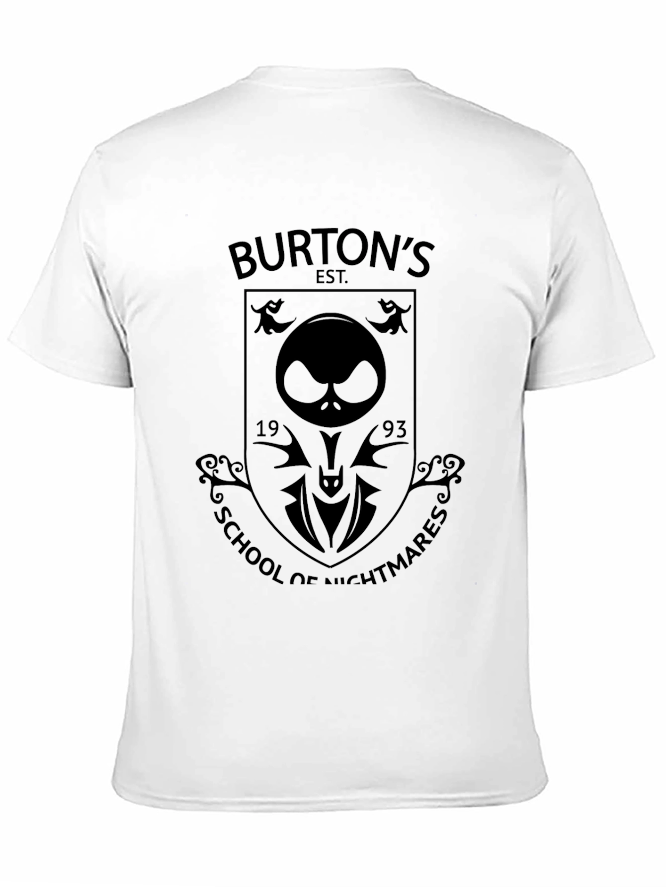 Burtons School of Nightmares Black T-Shirt