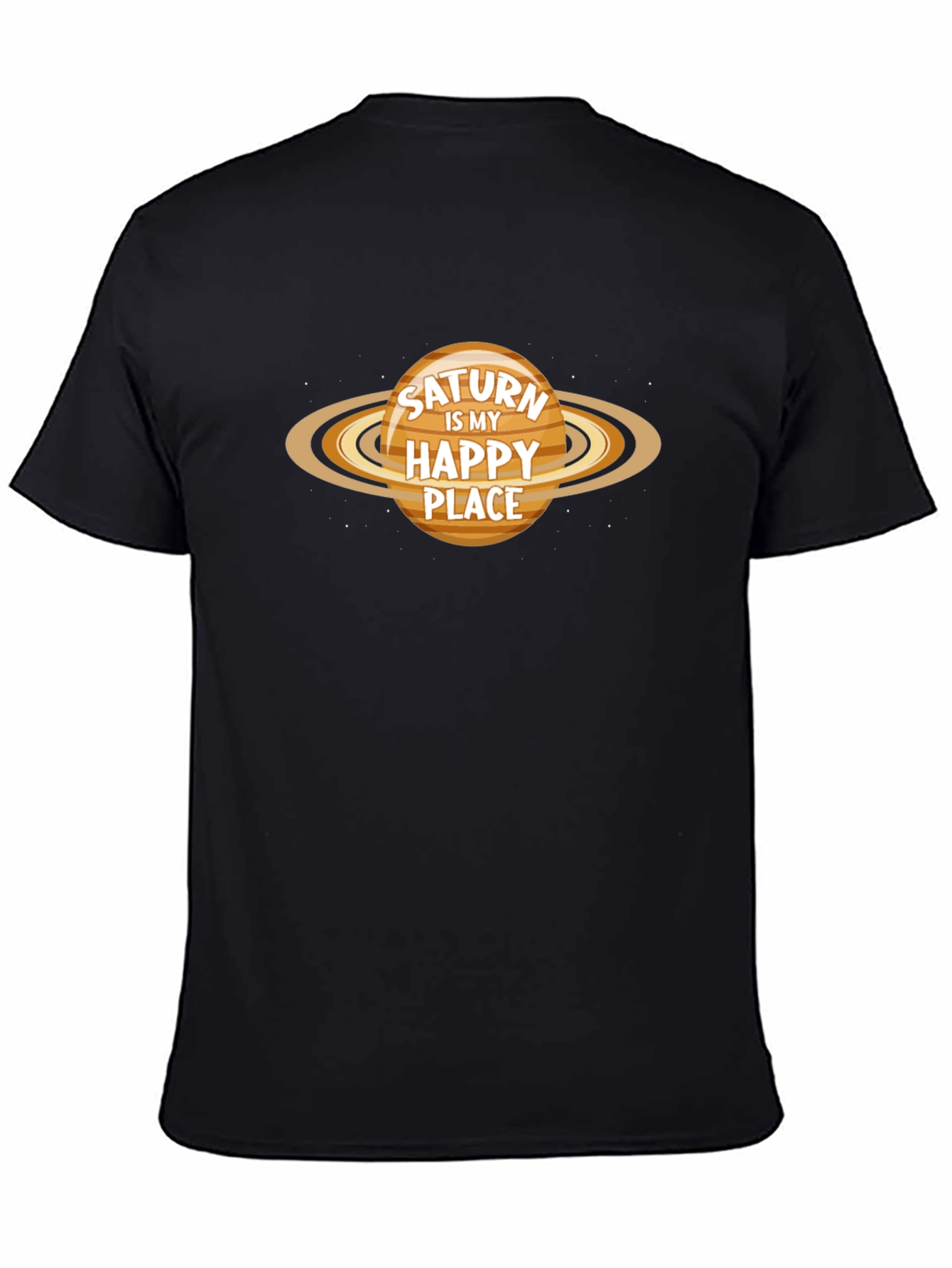 Saturn Is My Happy Place Graphic T-Shirt