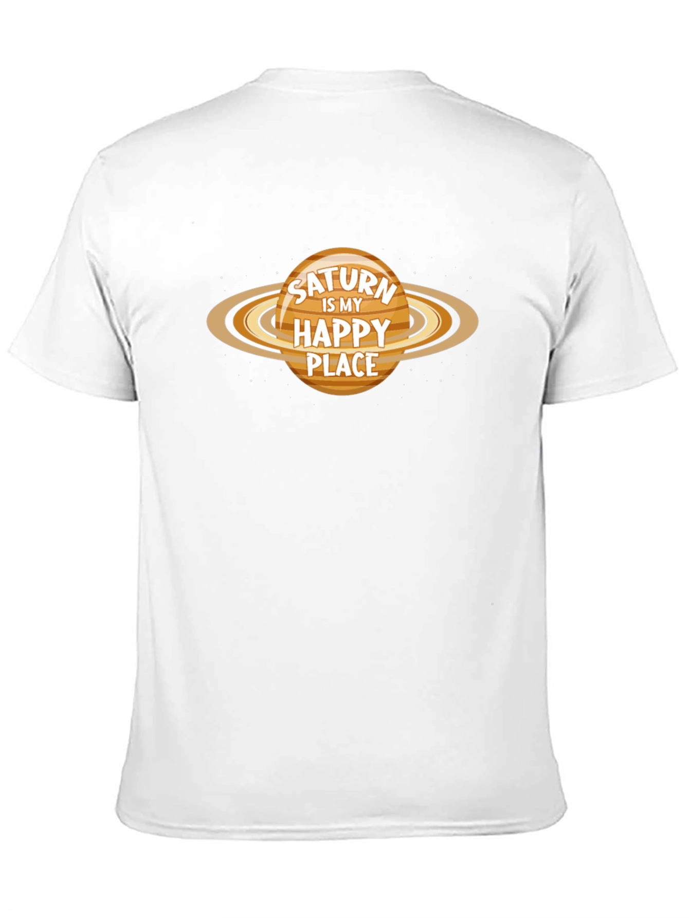 Saturn Is My Happy Place Graphic T-Shirt