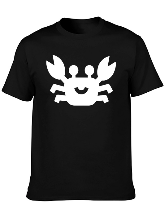 Crab Graphic Black T-Shirt
