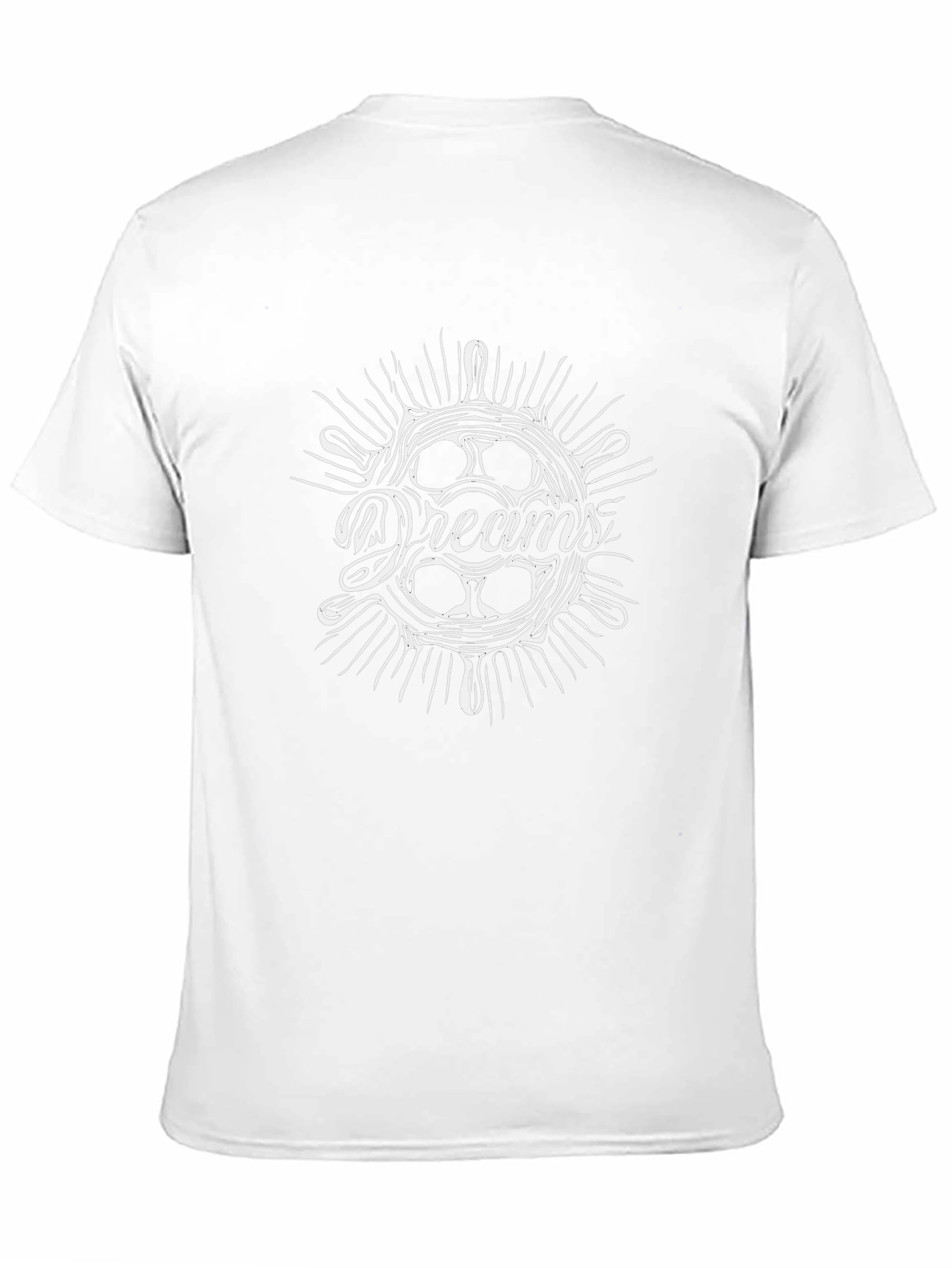 Dreams Graphic Tee - Black Cotton T-Shirt