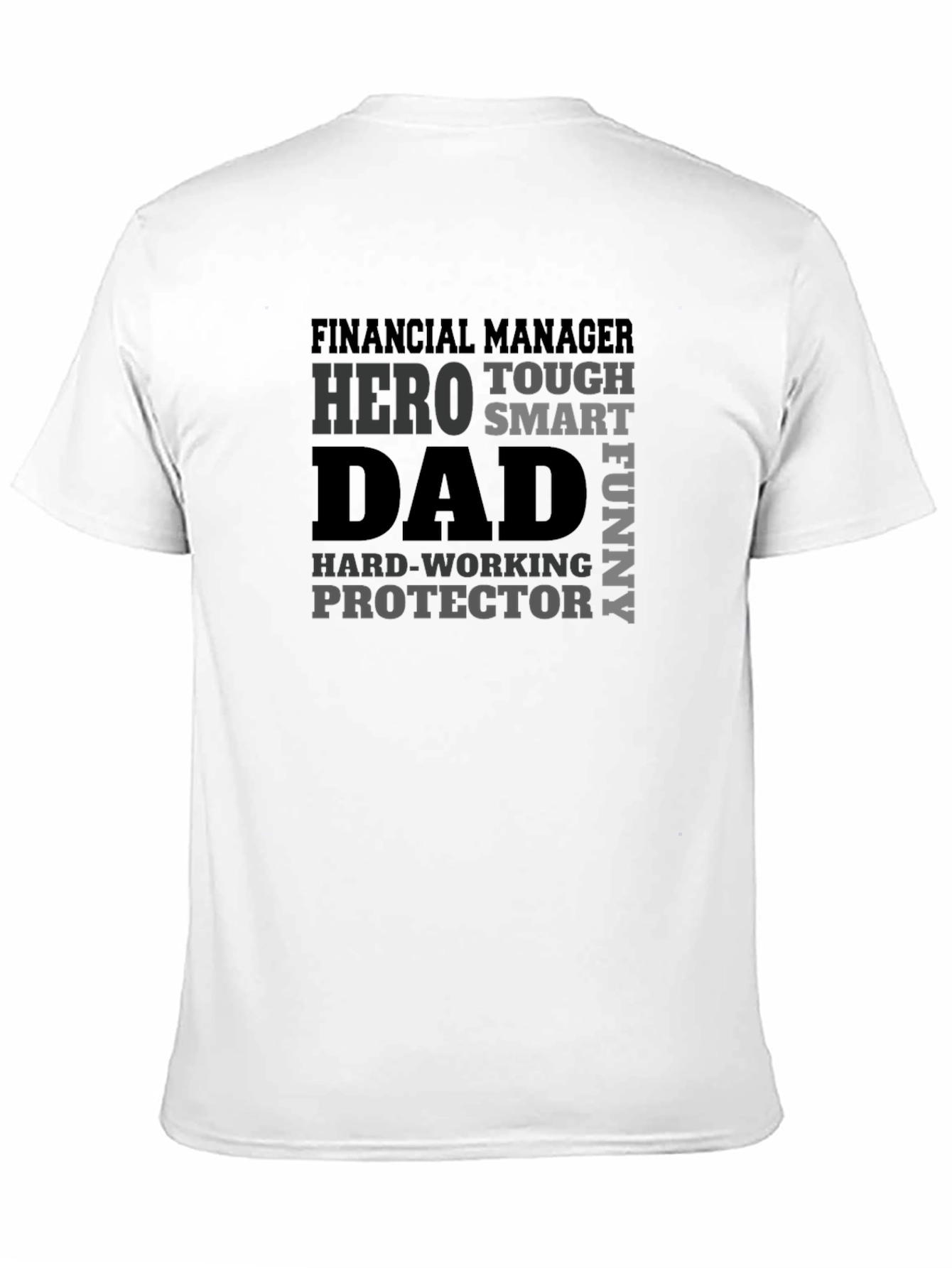 Dad Hero Graphic Tee - Financial Manager T-Shirt