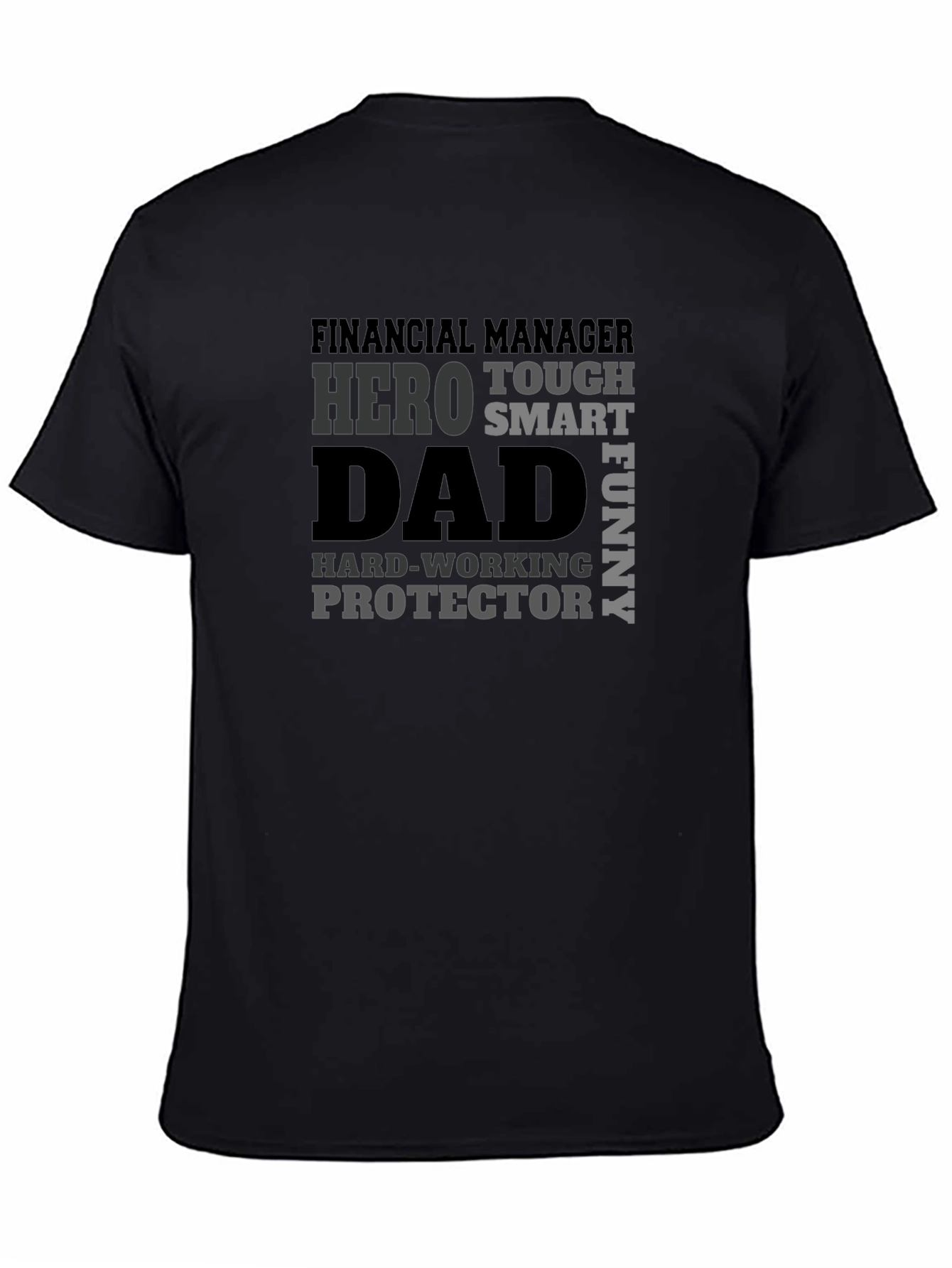 Dad Hero Graphic Tee - Financial Manager T-Shirt