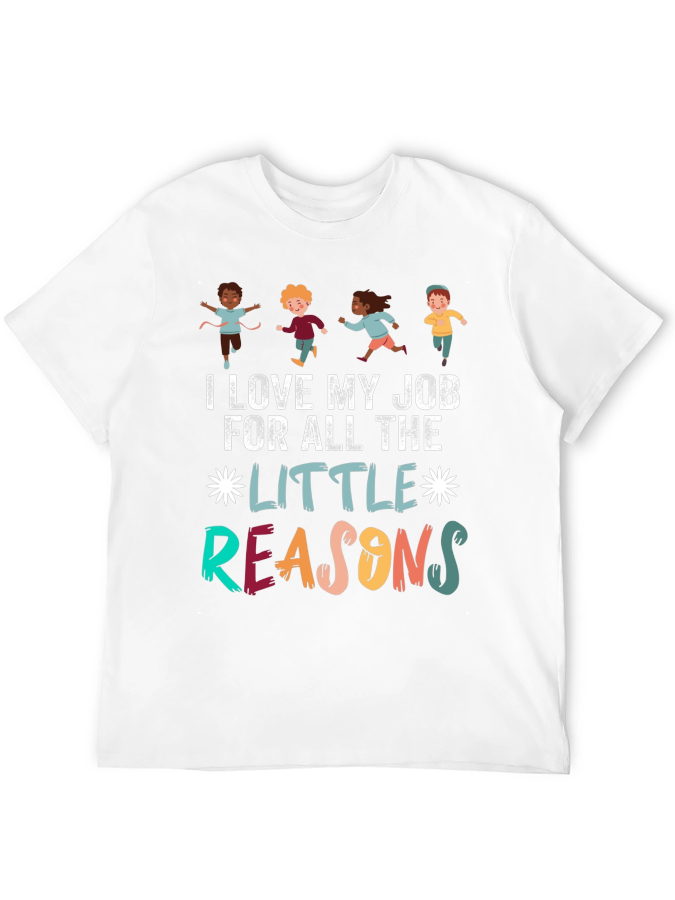 I Love My Job Teacher Graphic T-Shirt