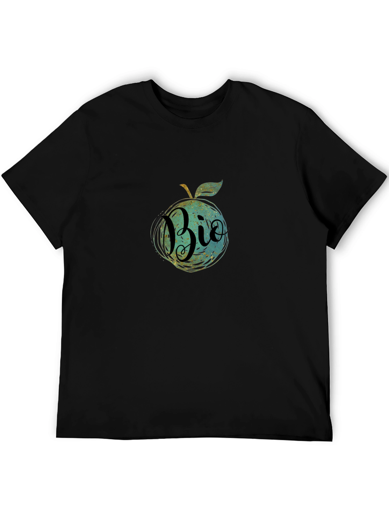 Bio Apple Graphic Tee - Sustainable Style