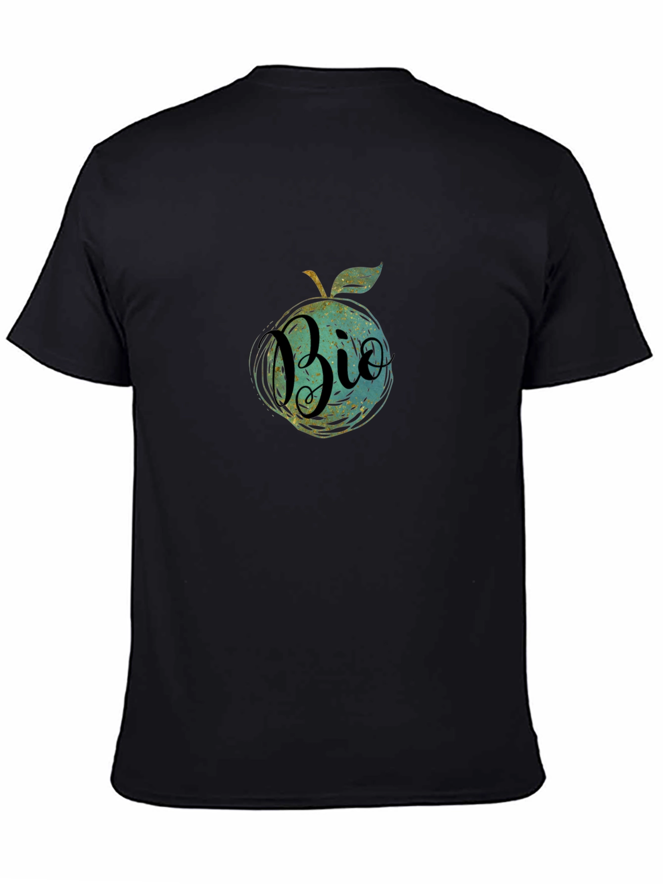 Bio Apple Graphic Tee - Sustainable Style