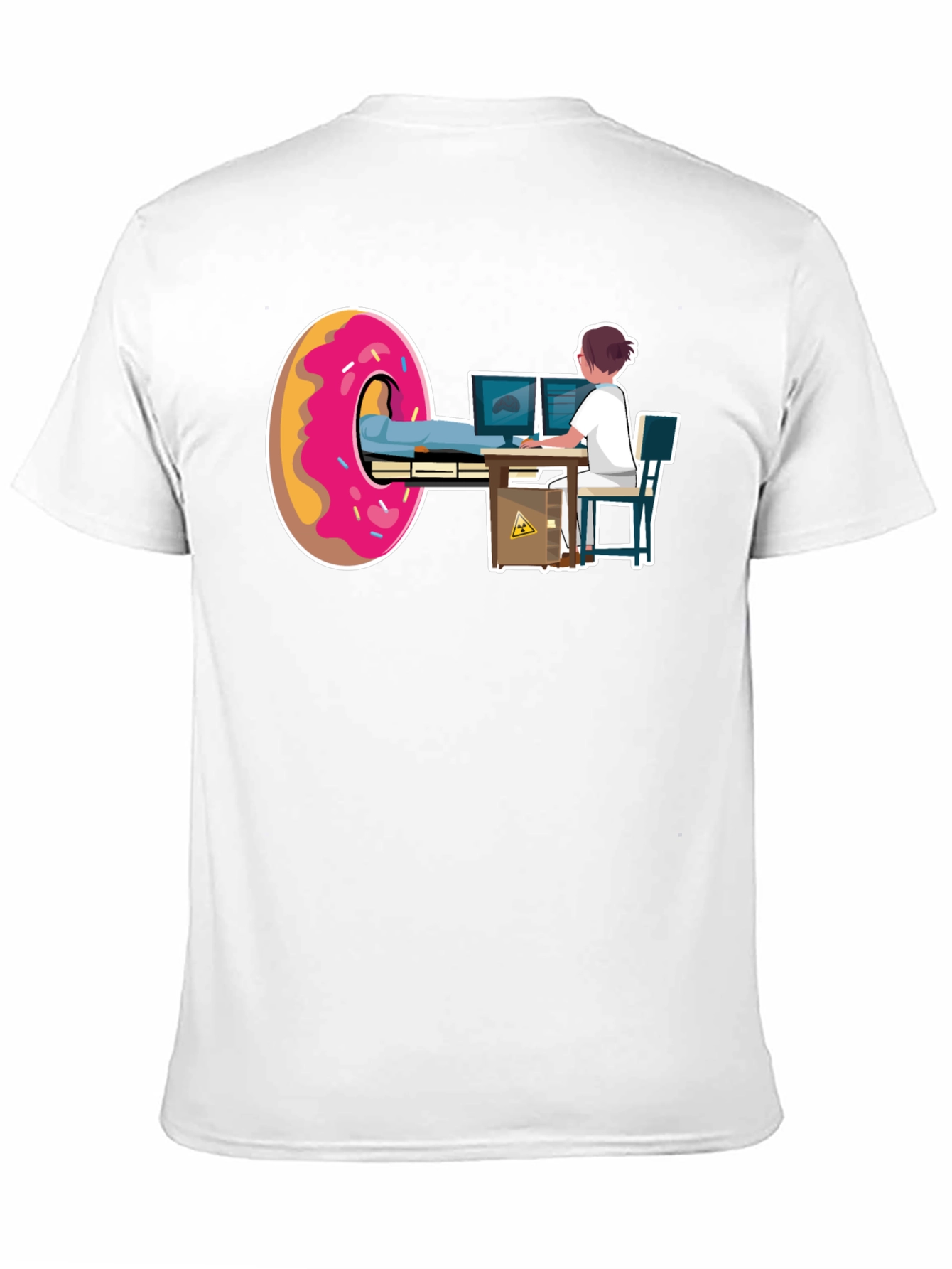 Funny Donut CT Scan Radiology Tech T-Shirt