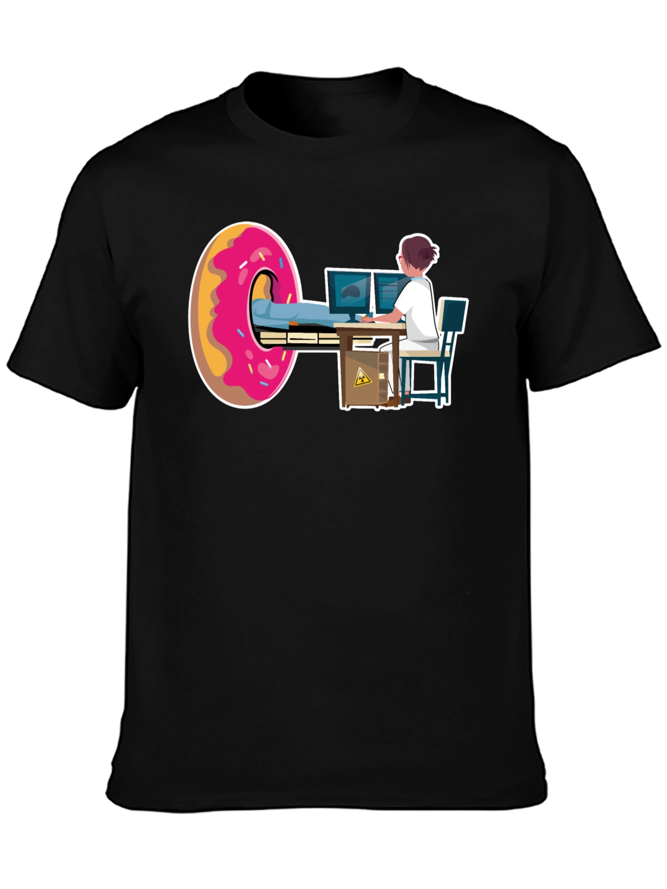 Funny Donut CT Scan Radiology Tech T-Shirt