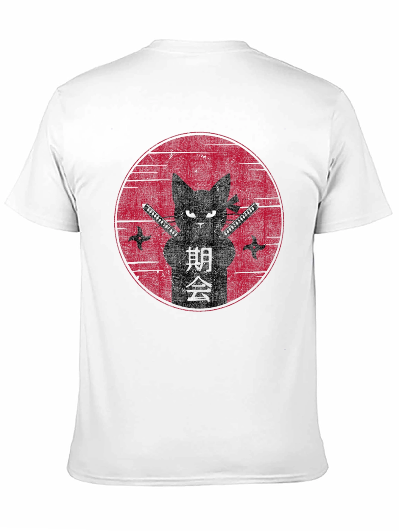 Ninja Cat Graphic T-Shirt