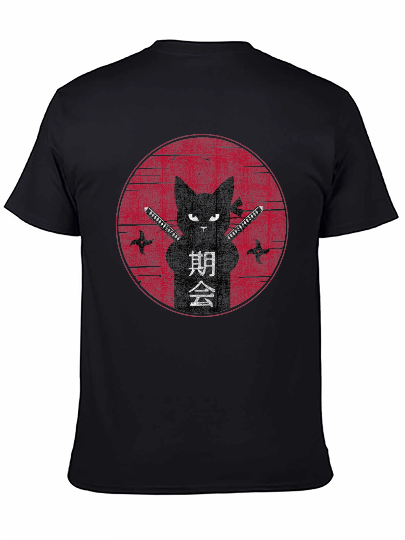 Ninja Cat Graphic T-Shirt