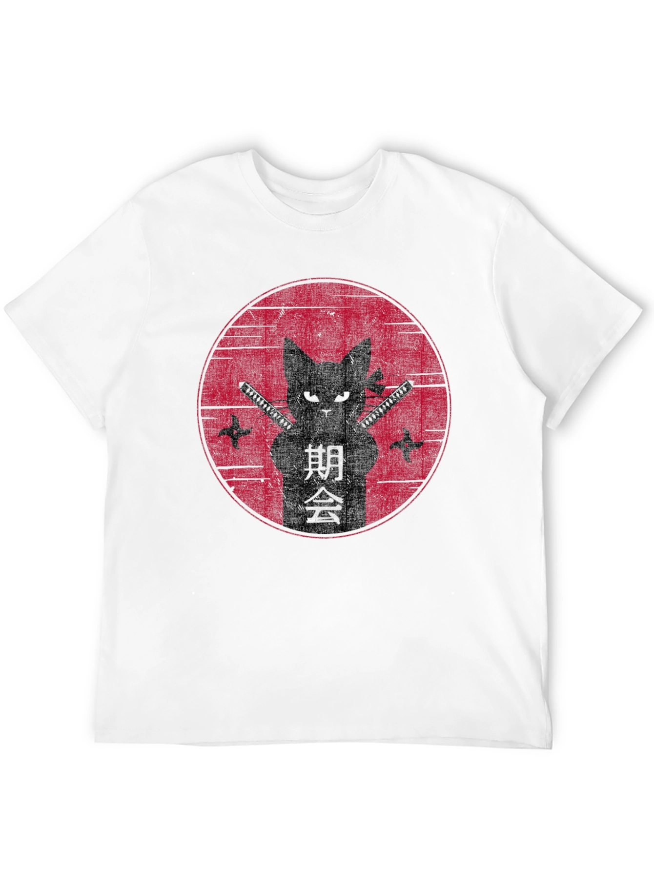Ninja Cat Graphic T-Shirt
