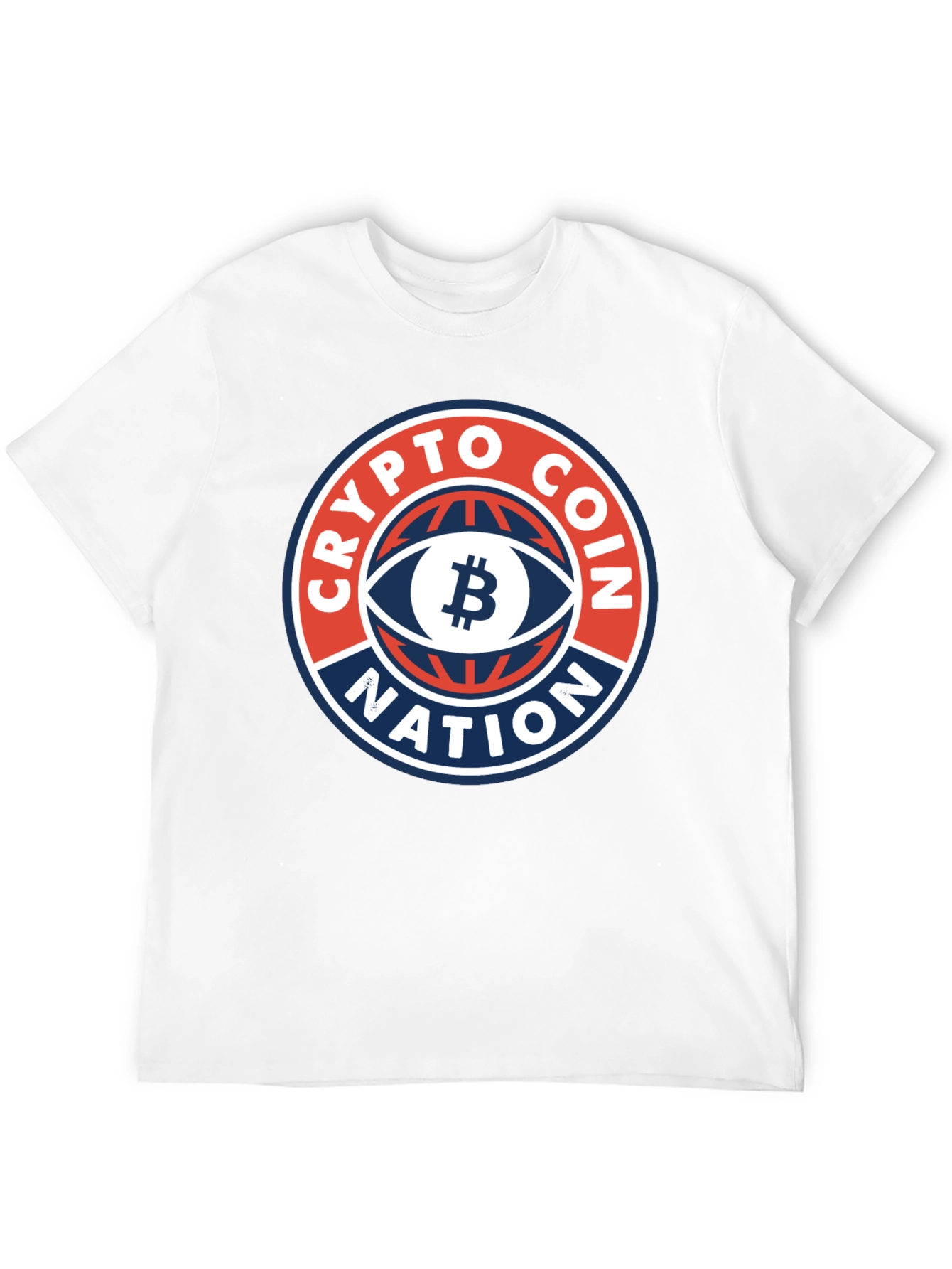 Crypto Coin Nation Black Graphic T-Shirt