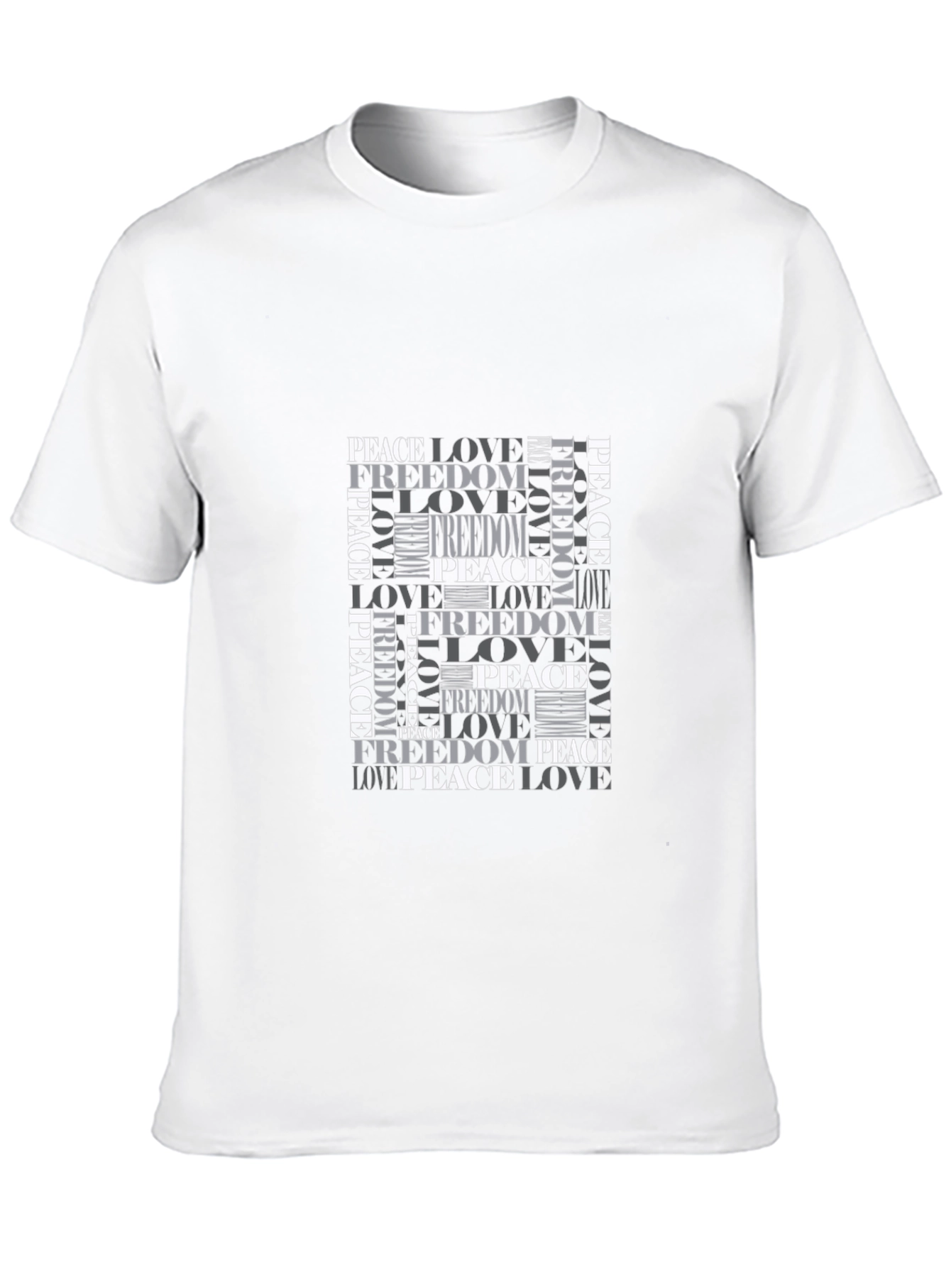Peace Love Freedom Graphic T-Shirt - Stylish & Trendy