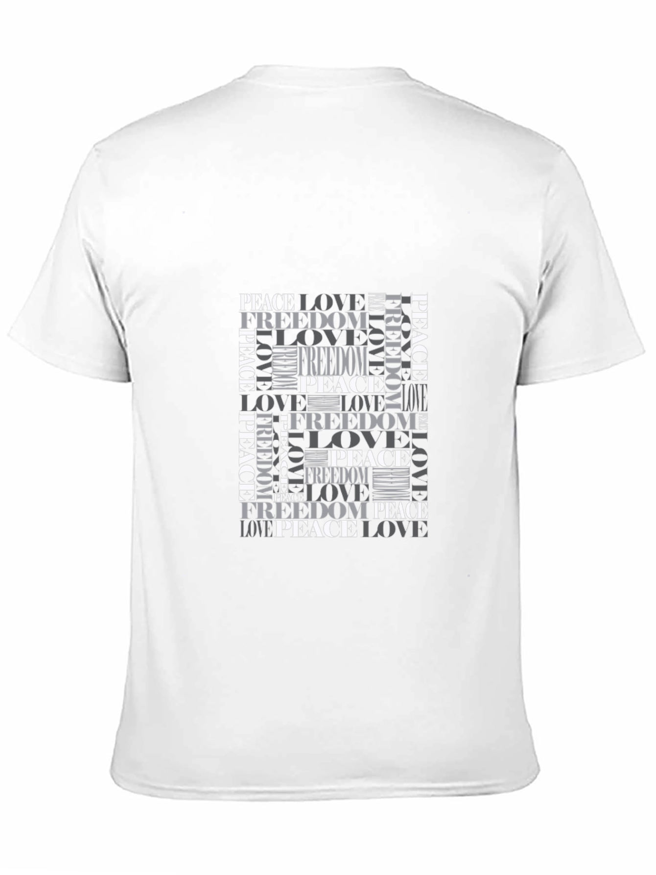 Peace Love Freedom Graphic T-Shirt - Stylish & Trendy