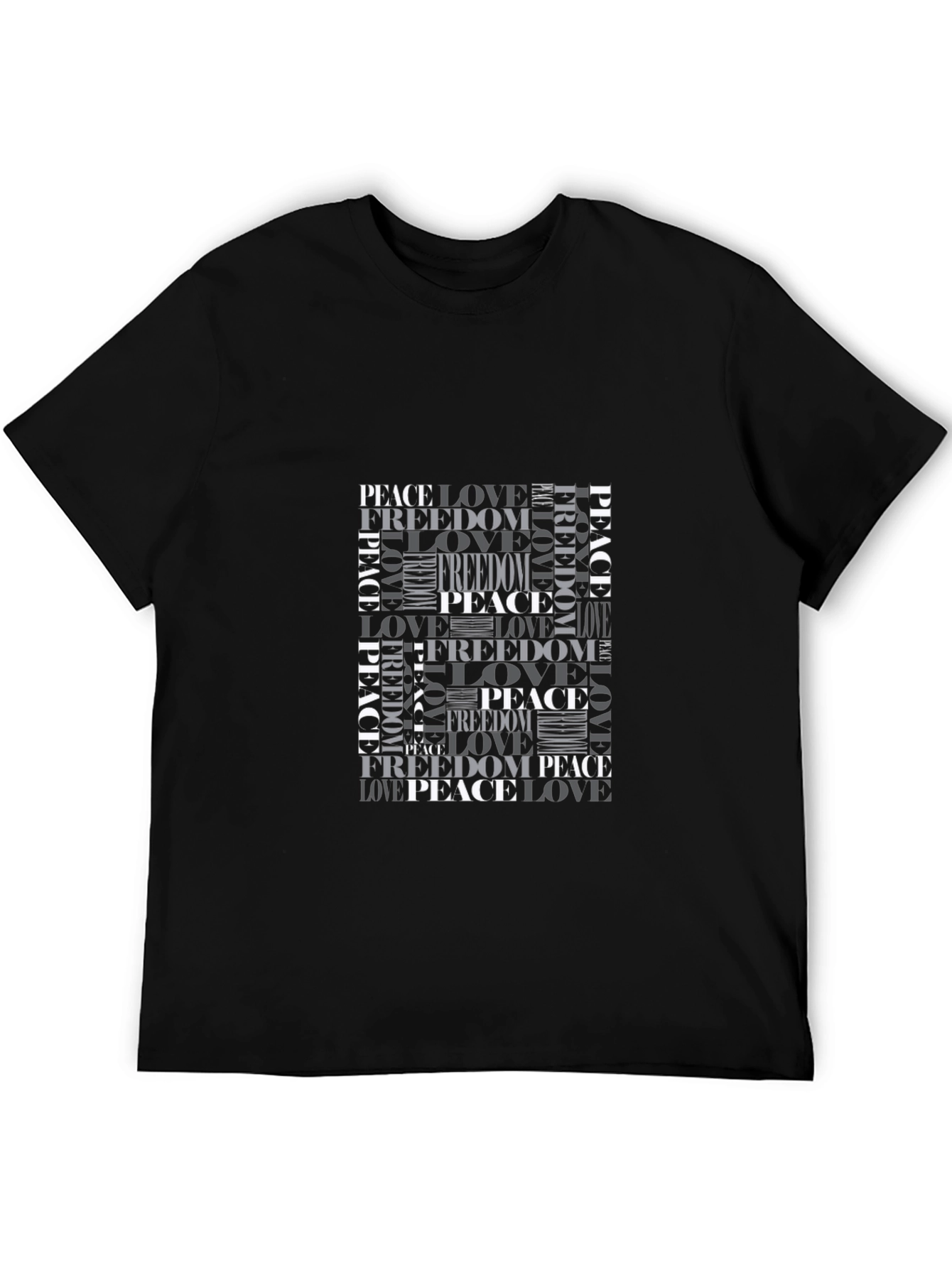 Peace Love Freedom Graphic T-Shirt - Stylish & Trendy