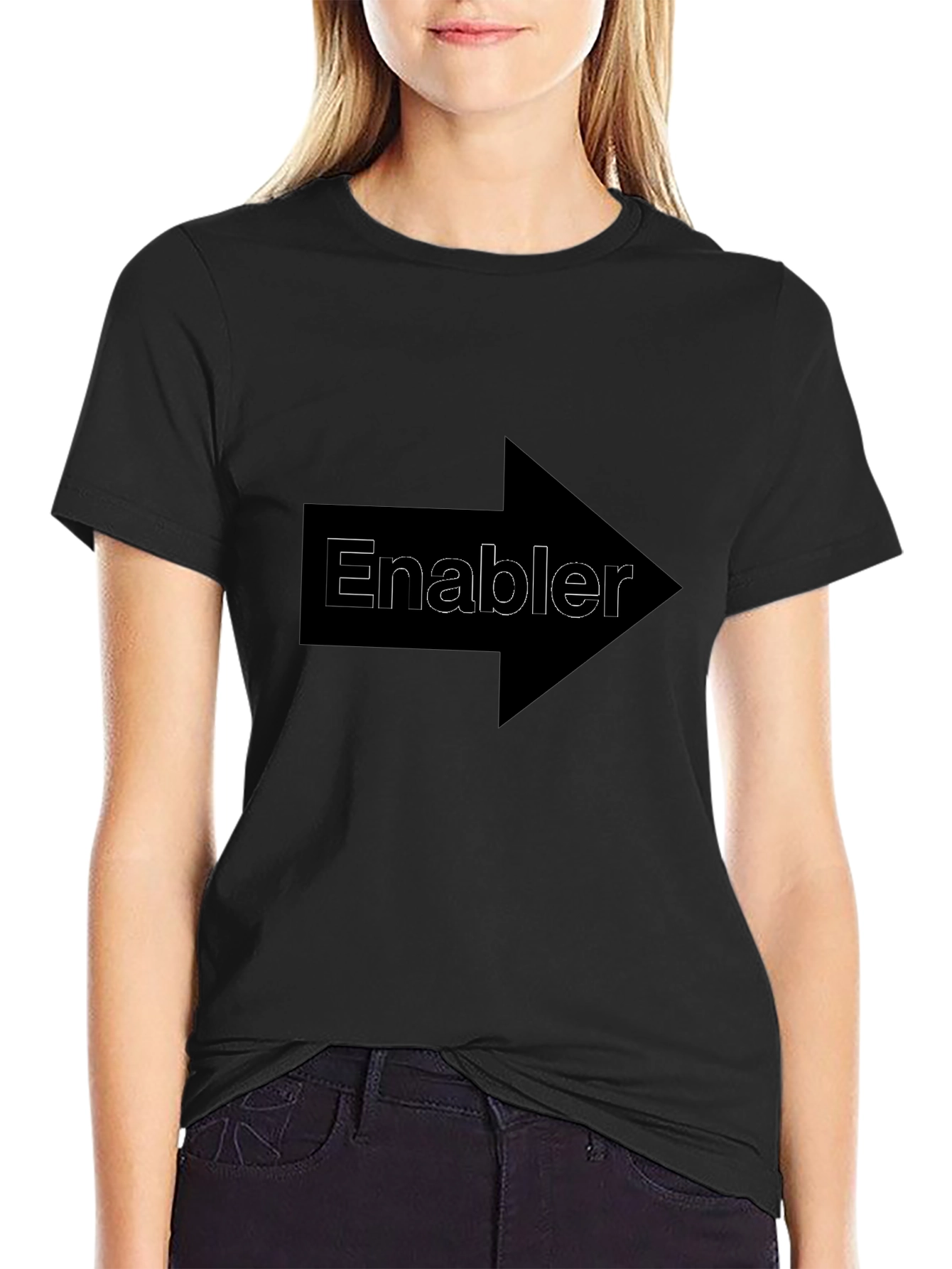 Enabler Arrow T-Shirt - Funny Novelty Tee