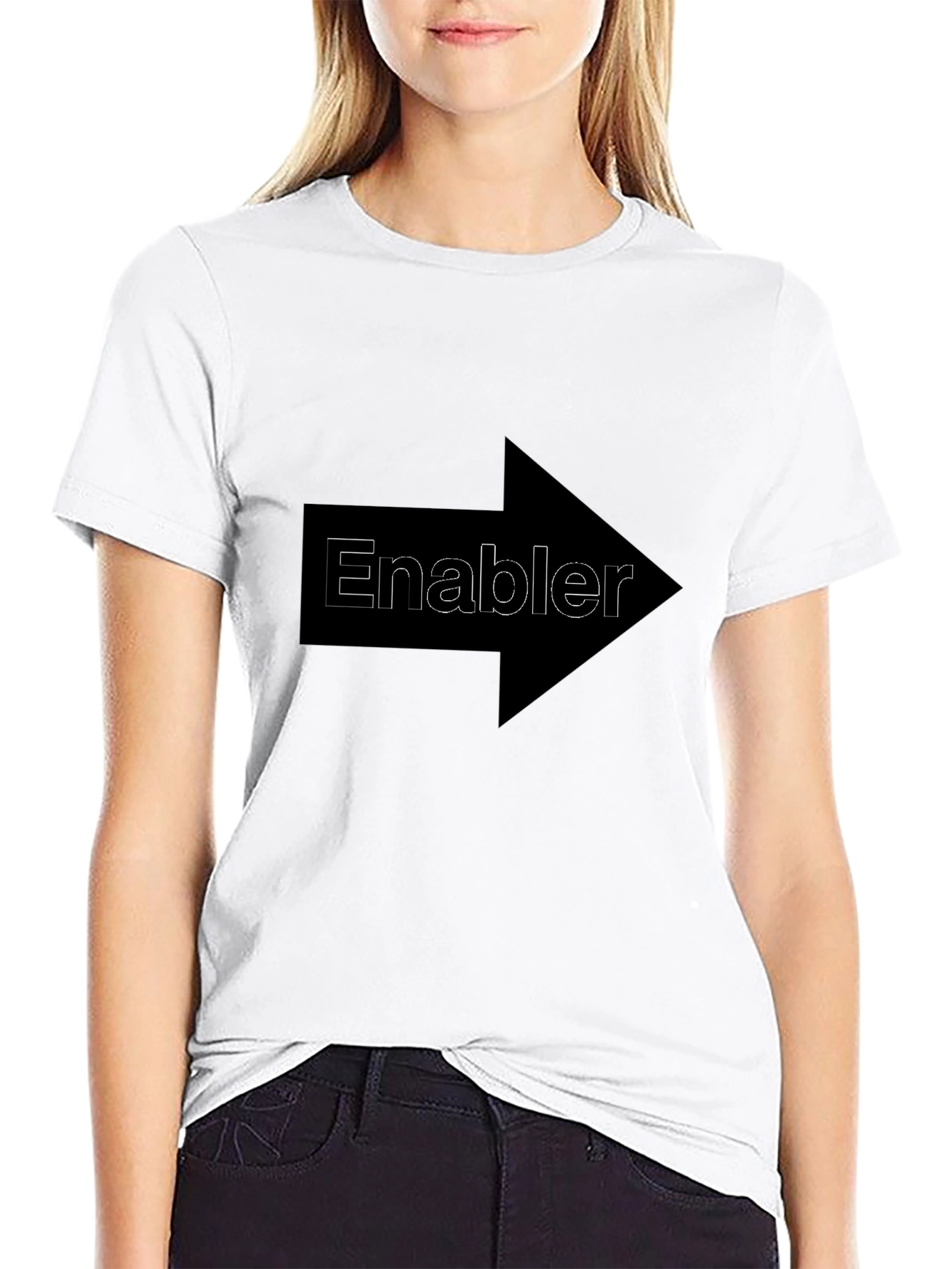 Enabler Arrow T-Shirt - Funny Novelty Tee