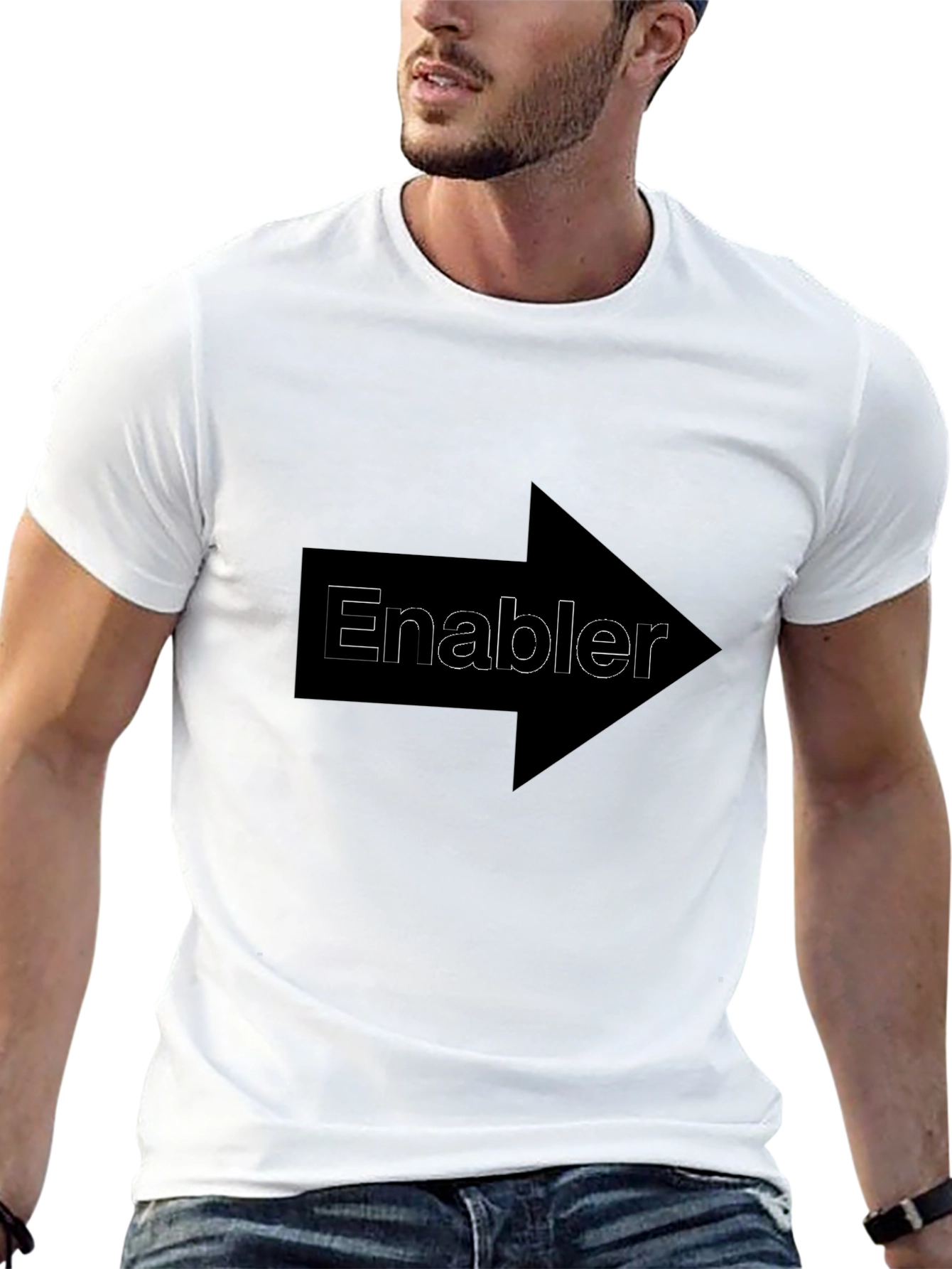 Enabler Arrow T-Shirt - Funny Novelty Tee