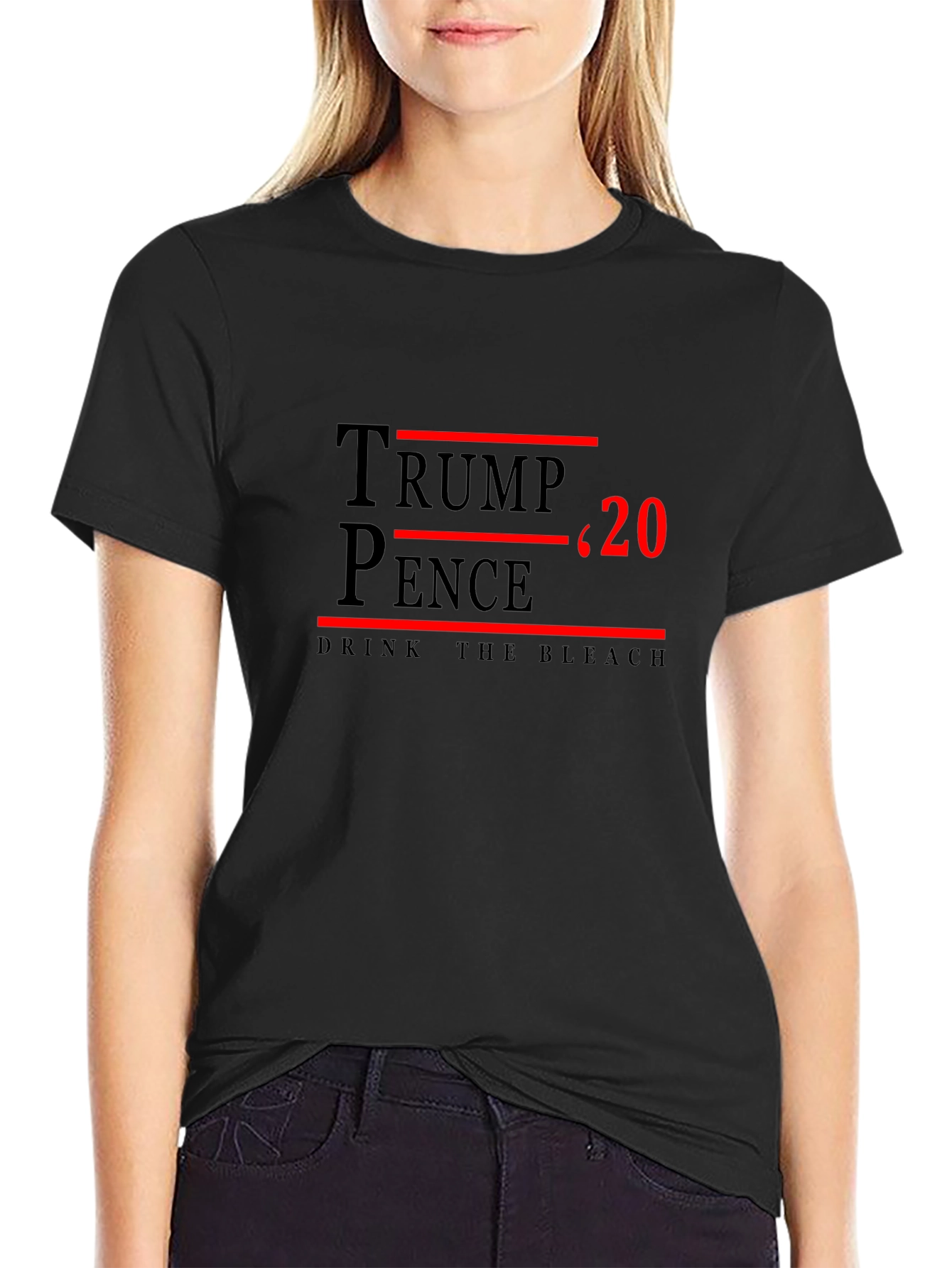Trump Pence 2020 Black T-Shirt