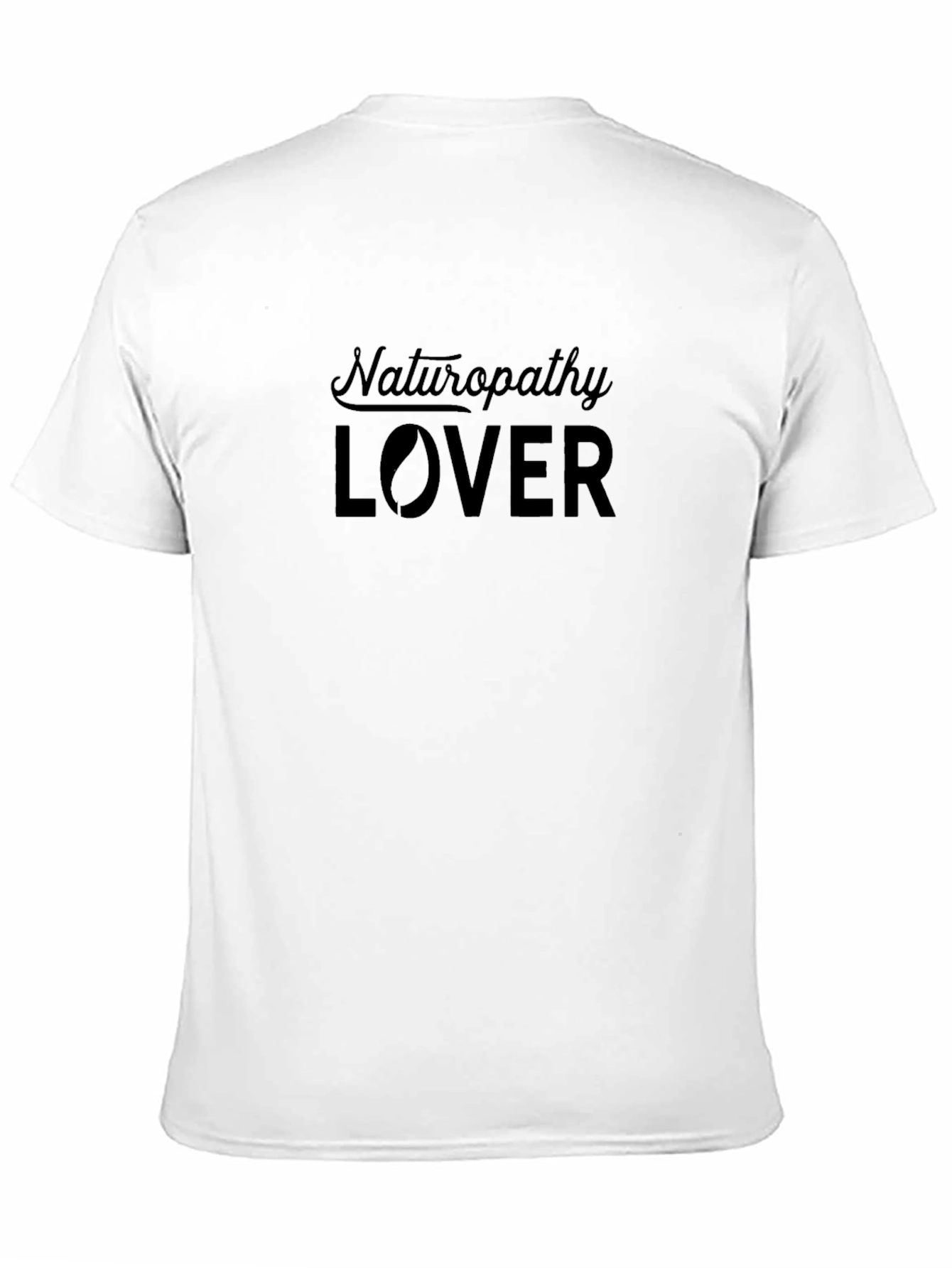 Naturopathy Lover Black T-Shirt - Stylish & Comfortable