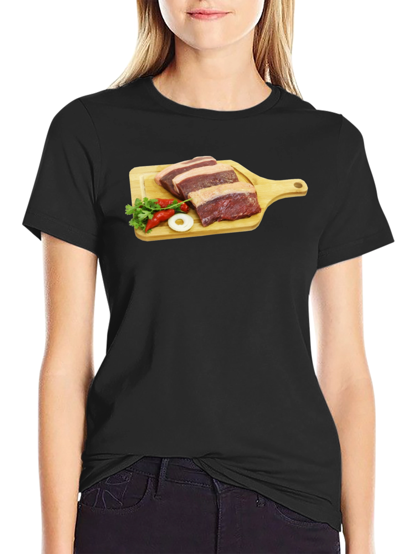 Meat Lovers Black T-Shirt