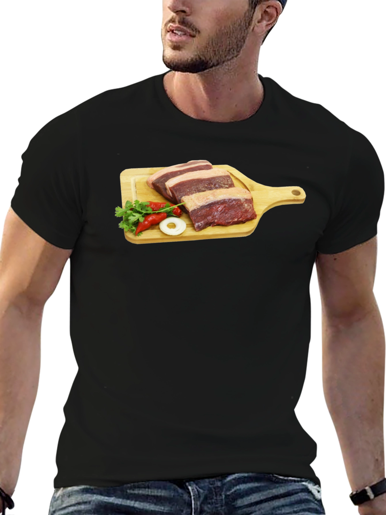 Meat Lovers Black T-Shirt