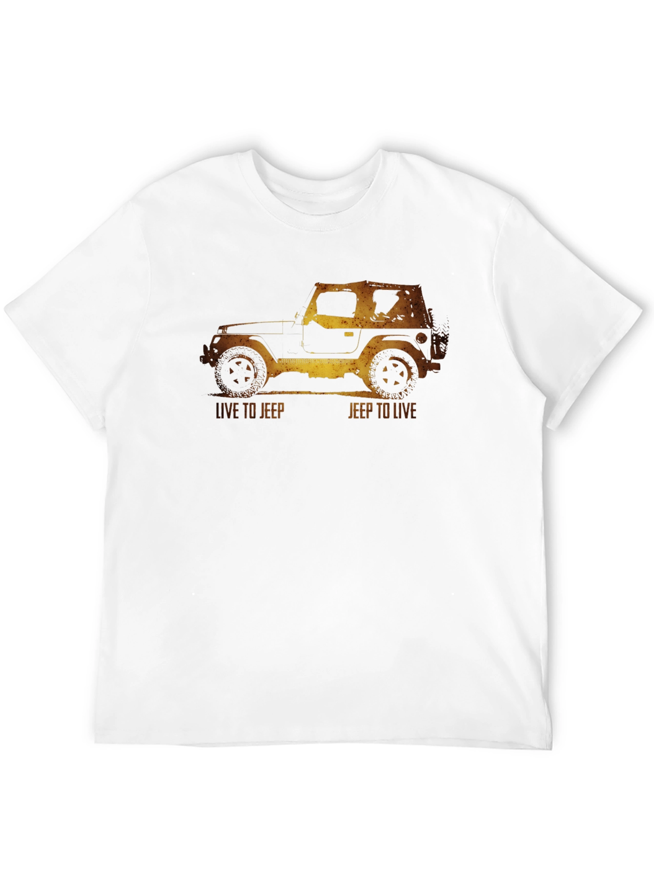 Live to Jeep Black Graphic Tee