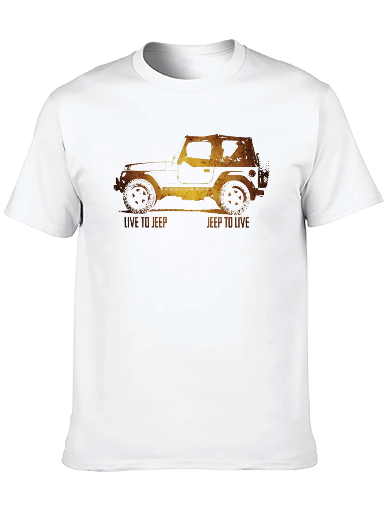 Live to Jeep Black Graphic Tee
