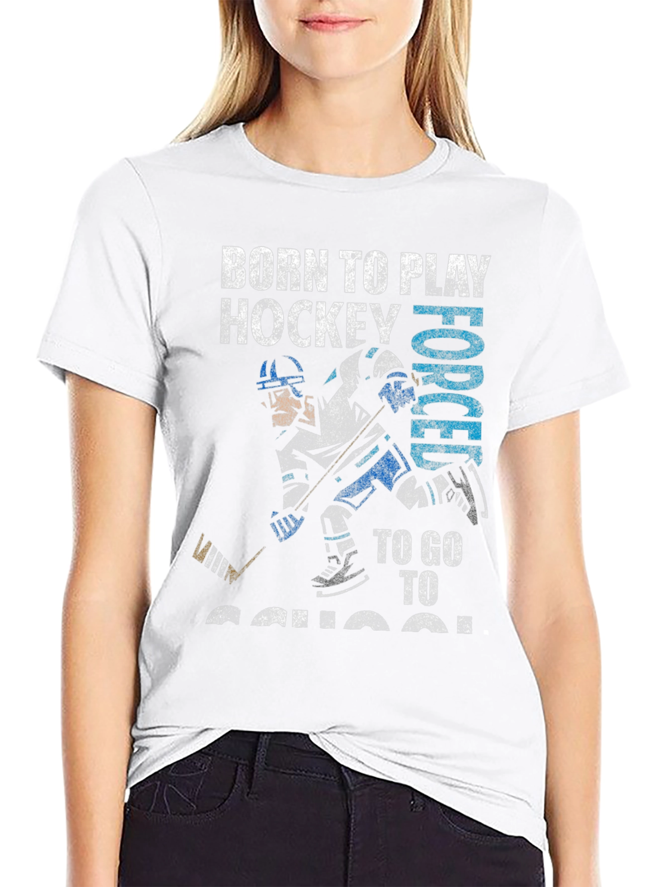 Born to Play Hockey T-Shirt
