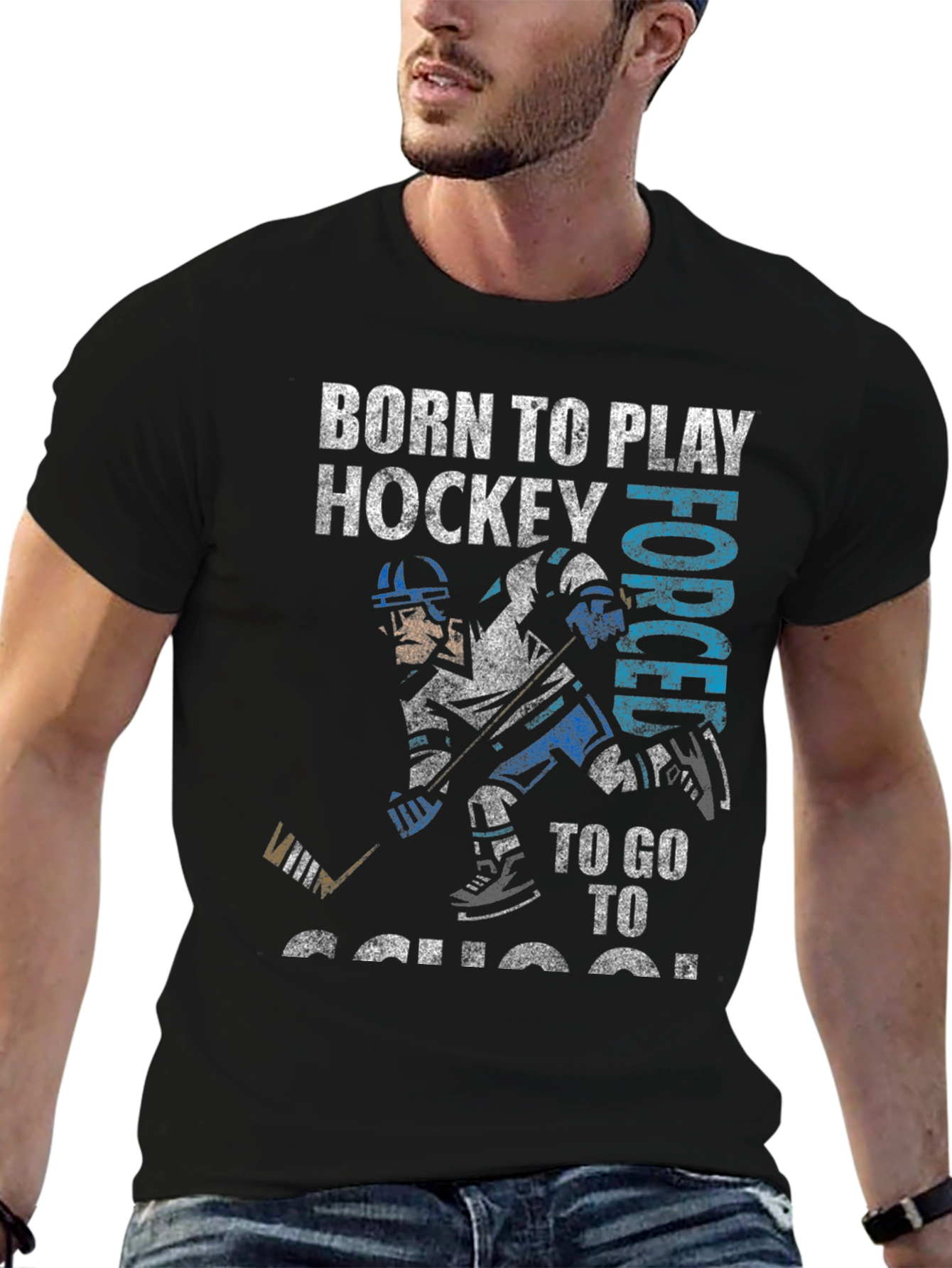 Born to Play Hockey T-Shirt