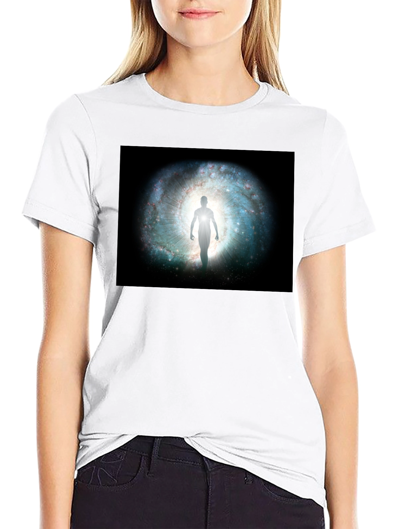 Cosmic Being Black T-Shirt