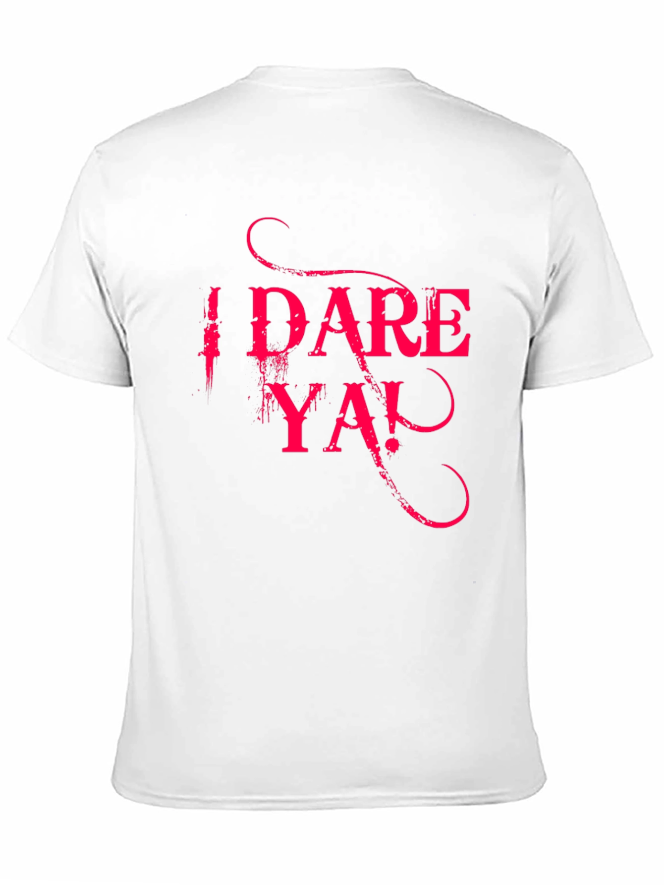 I Dare Ya! Black Graphic Tee