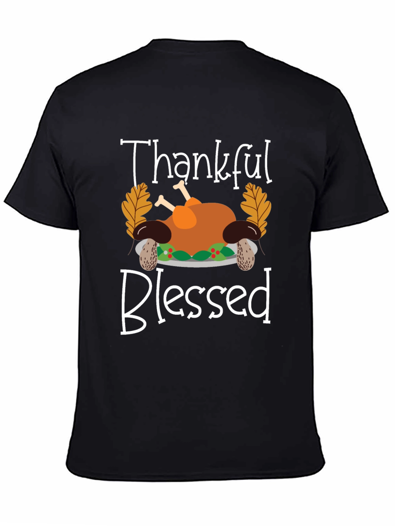 Thankful Blessed Thanksgiving T-Shirt