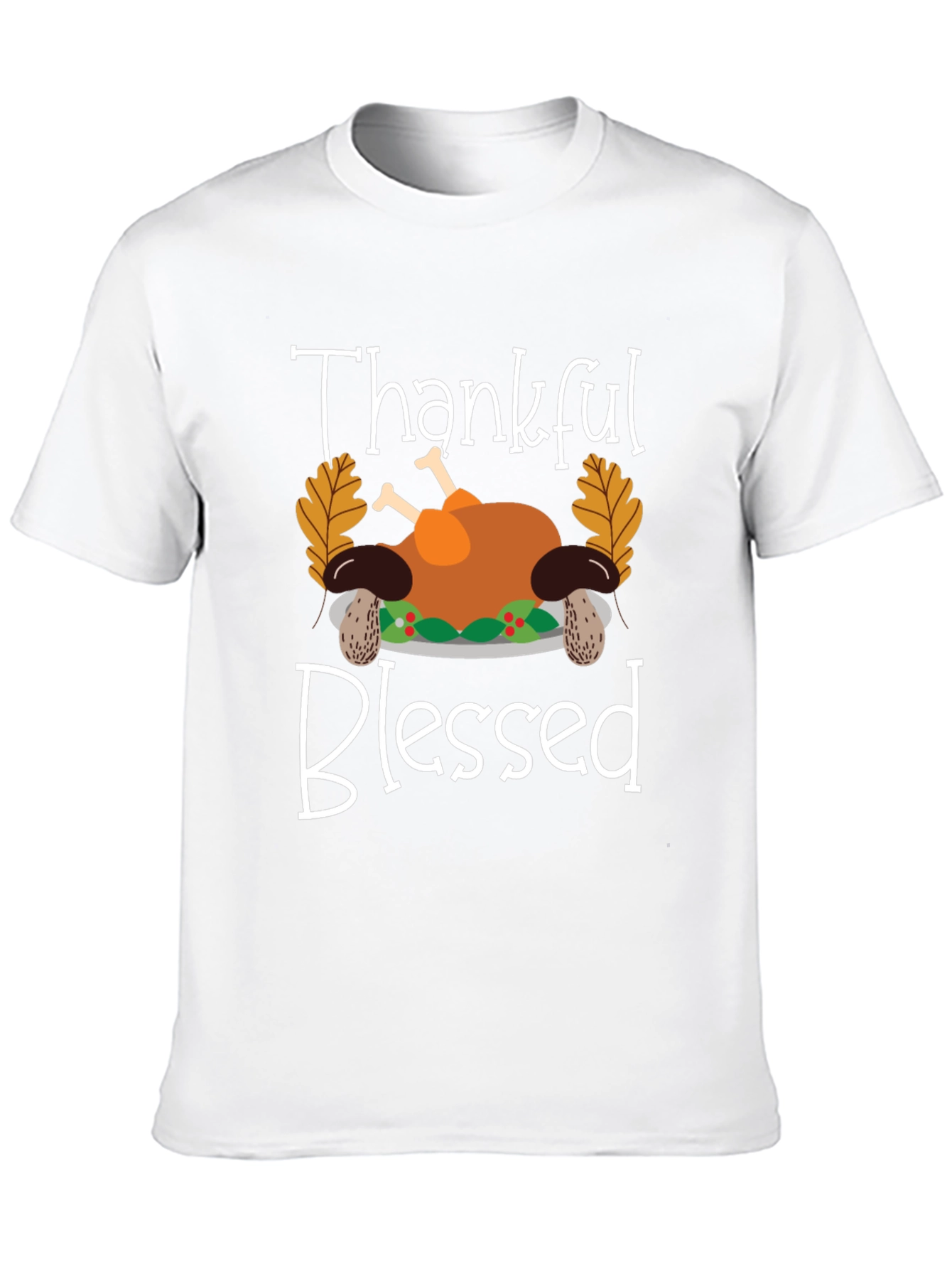 Thankful Blessed Thanksgiving T-Shirt