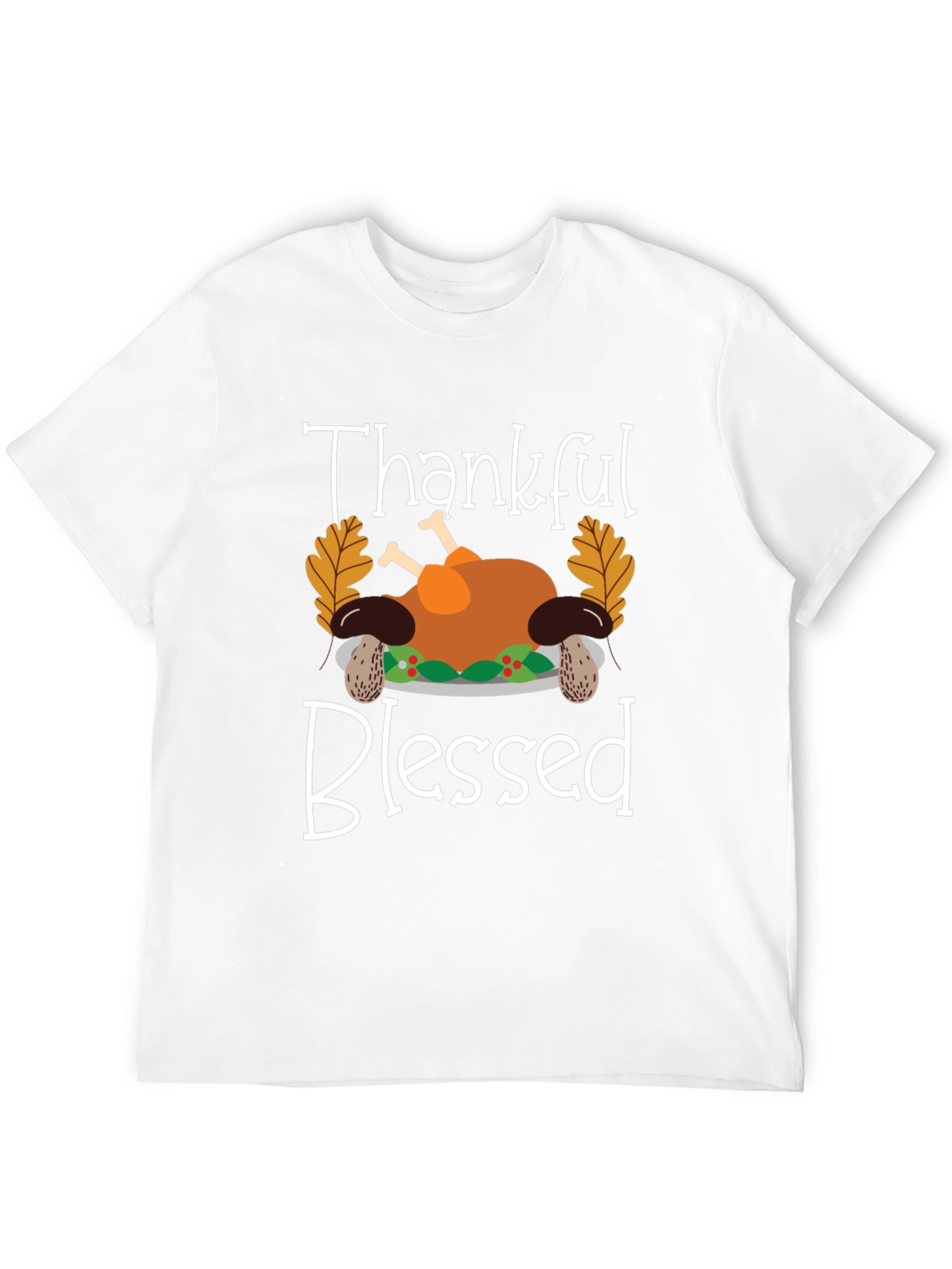 Thankful Blessed Thanksgiving T-Shirt