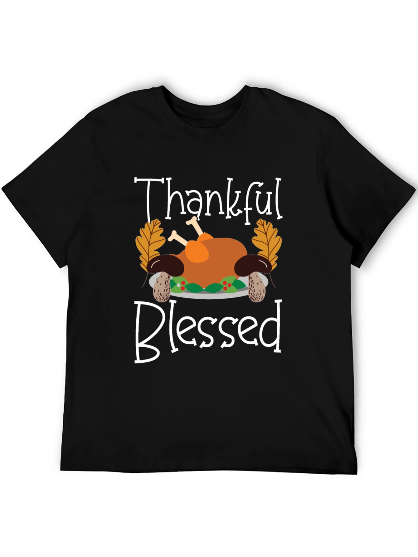 Thankful Blessed Thanksgiving T-Shirt
