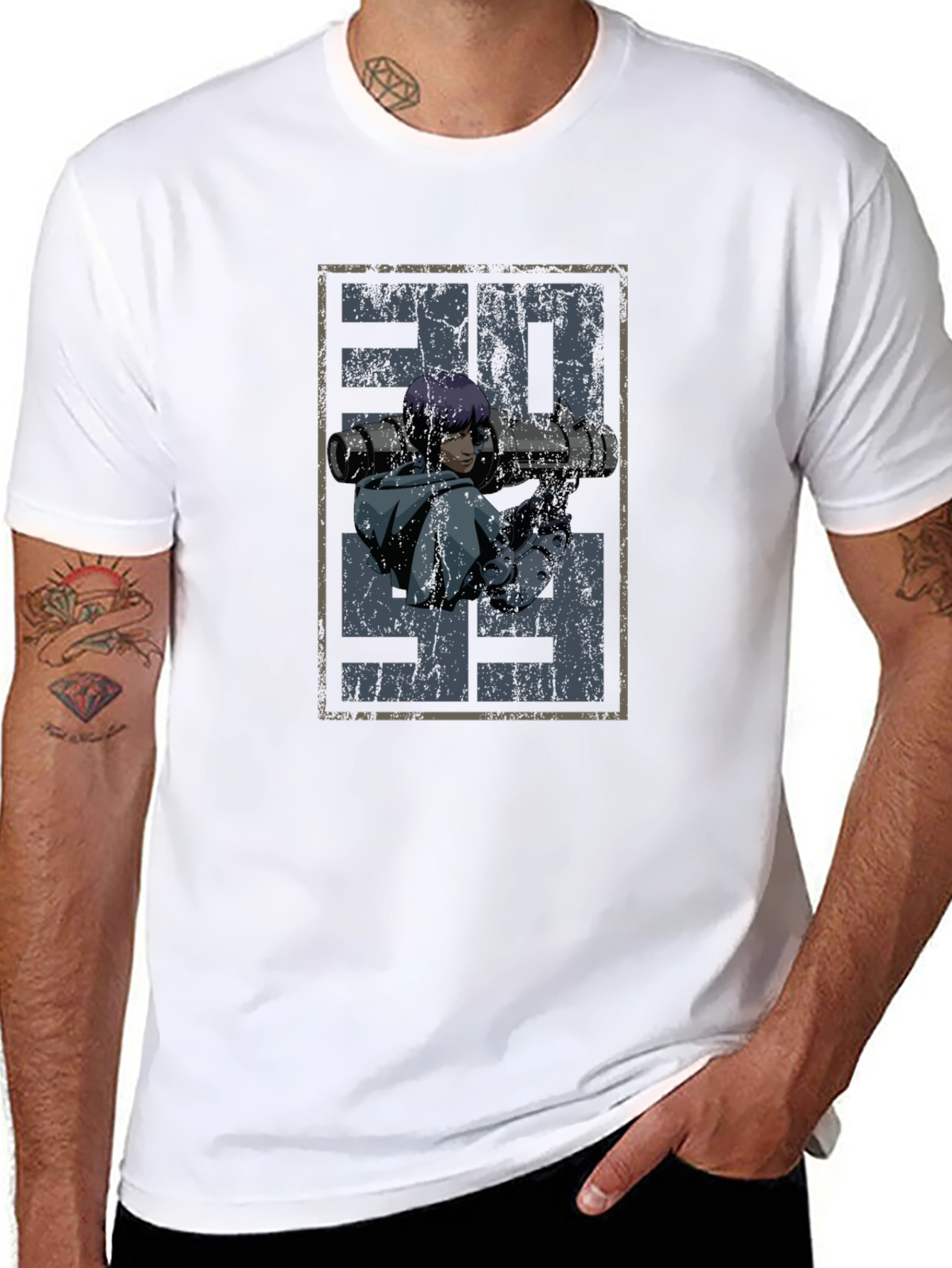 Ghost in the Shell Anime T-Shirt