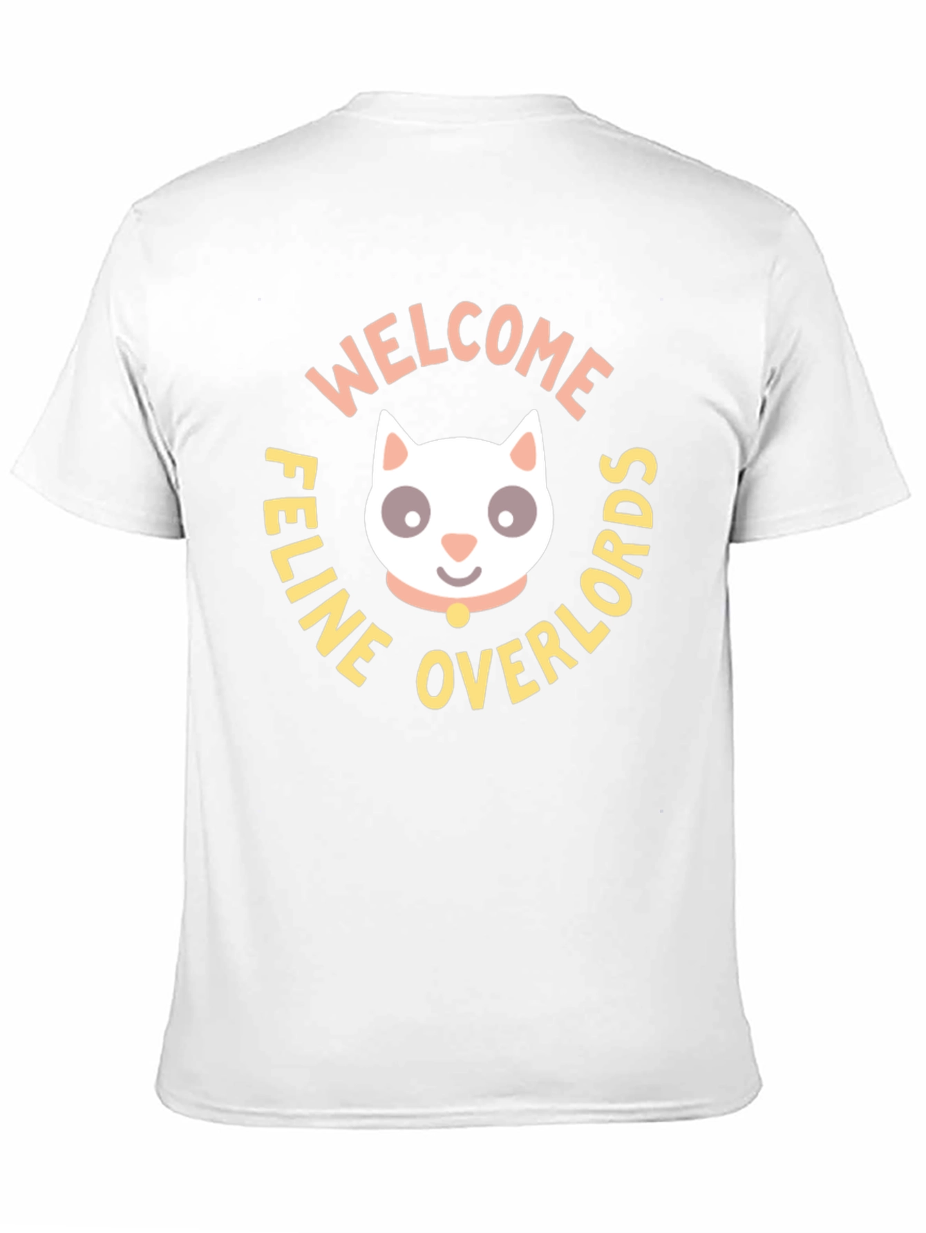 Welcome Feline Overlords T-Shirt - Cat Lover Tee