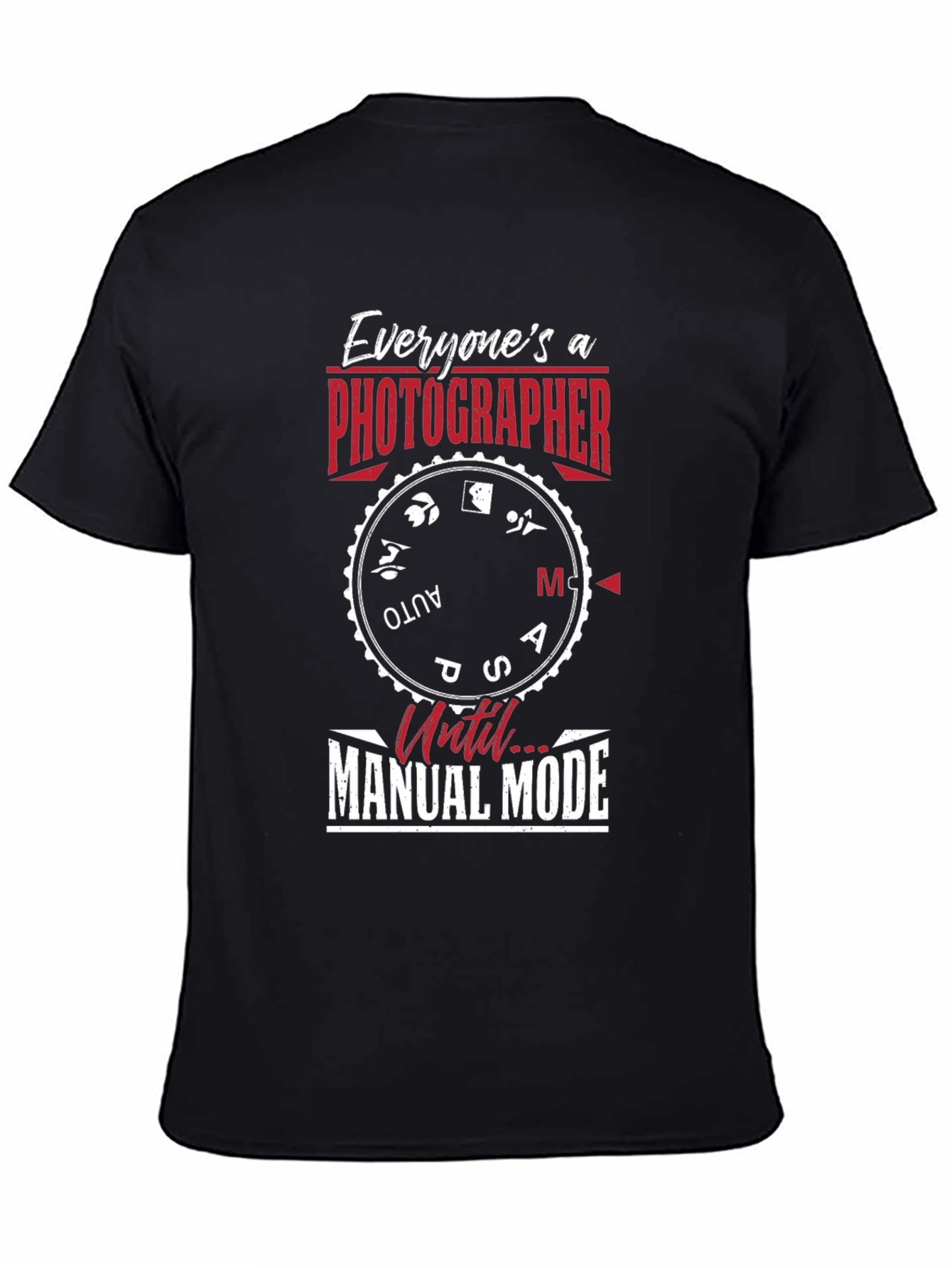 Photographer Manual Mode T-Shirt
