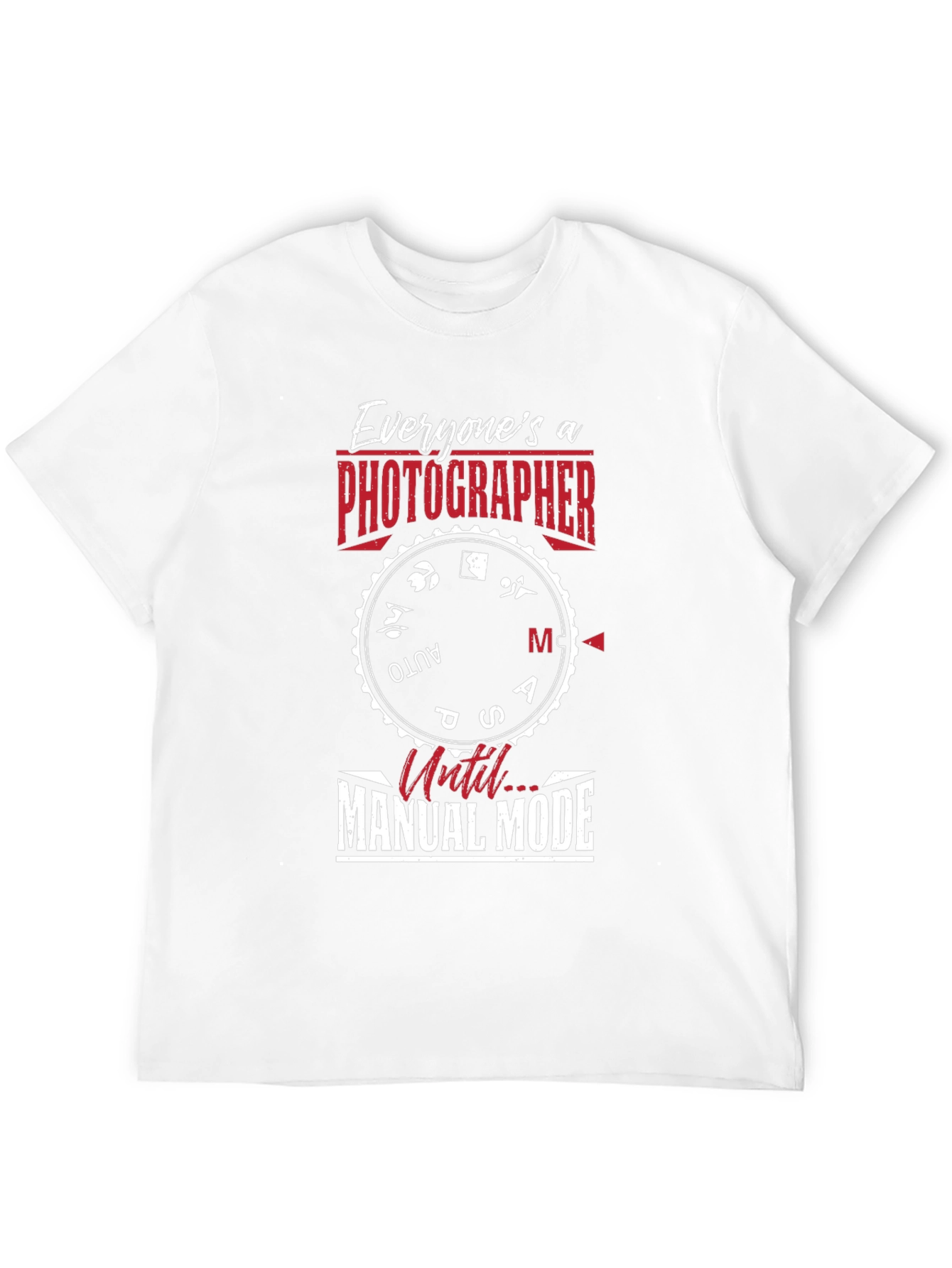 Photographer Manual Mode T-Shirt