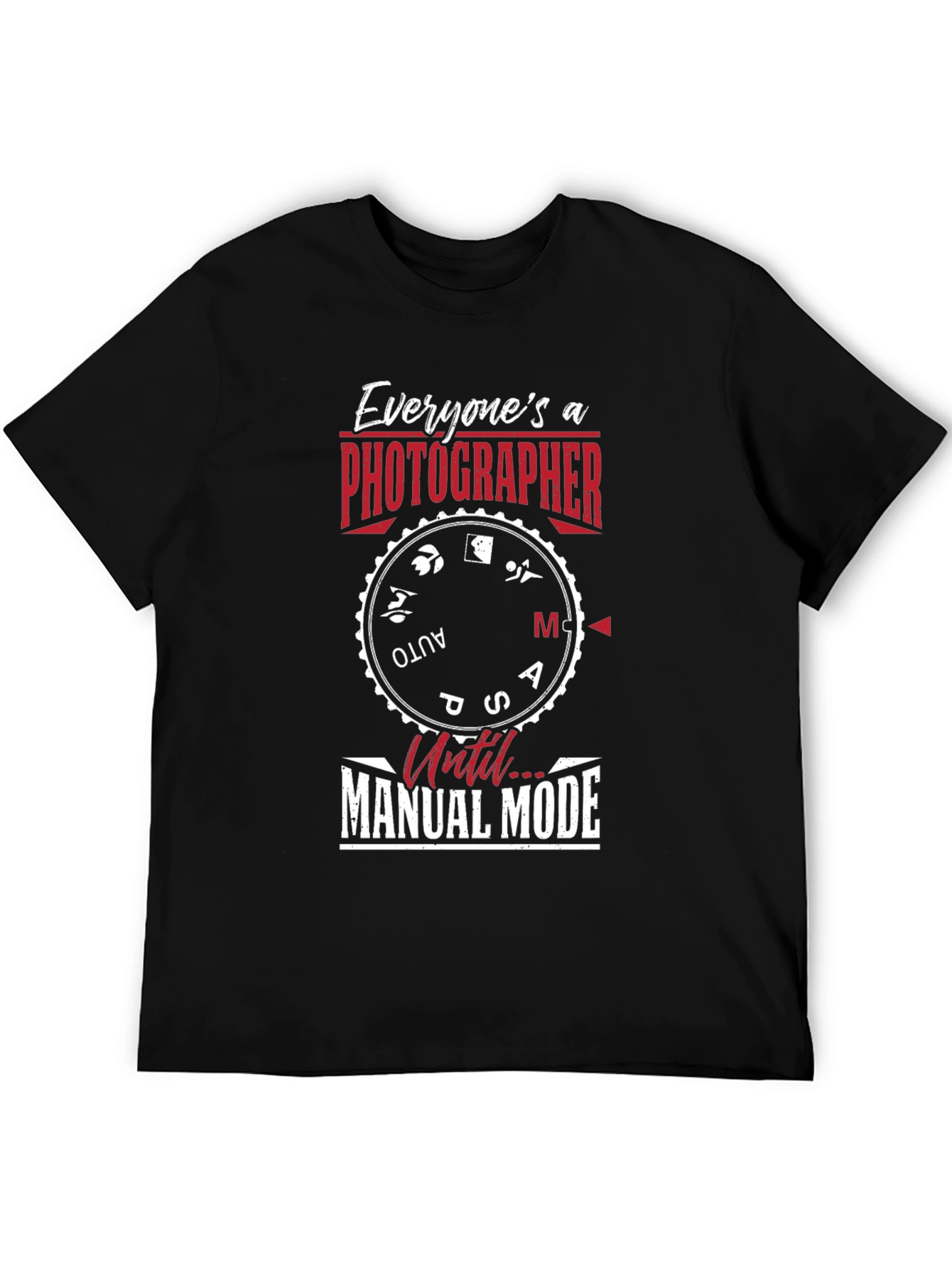 Photographer Manual Mode T-Shirt