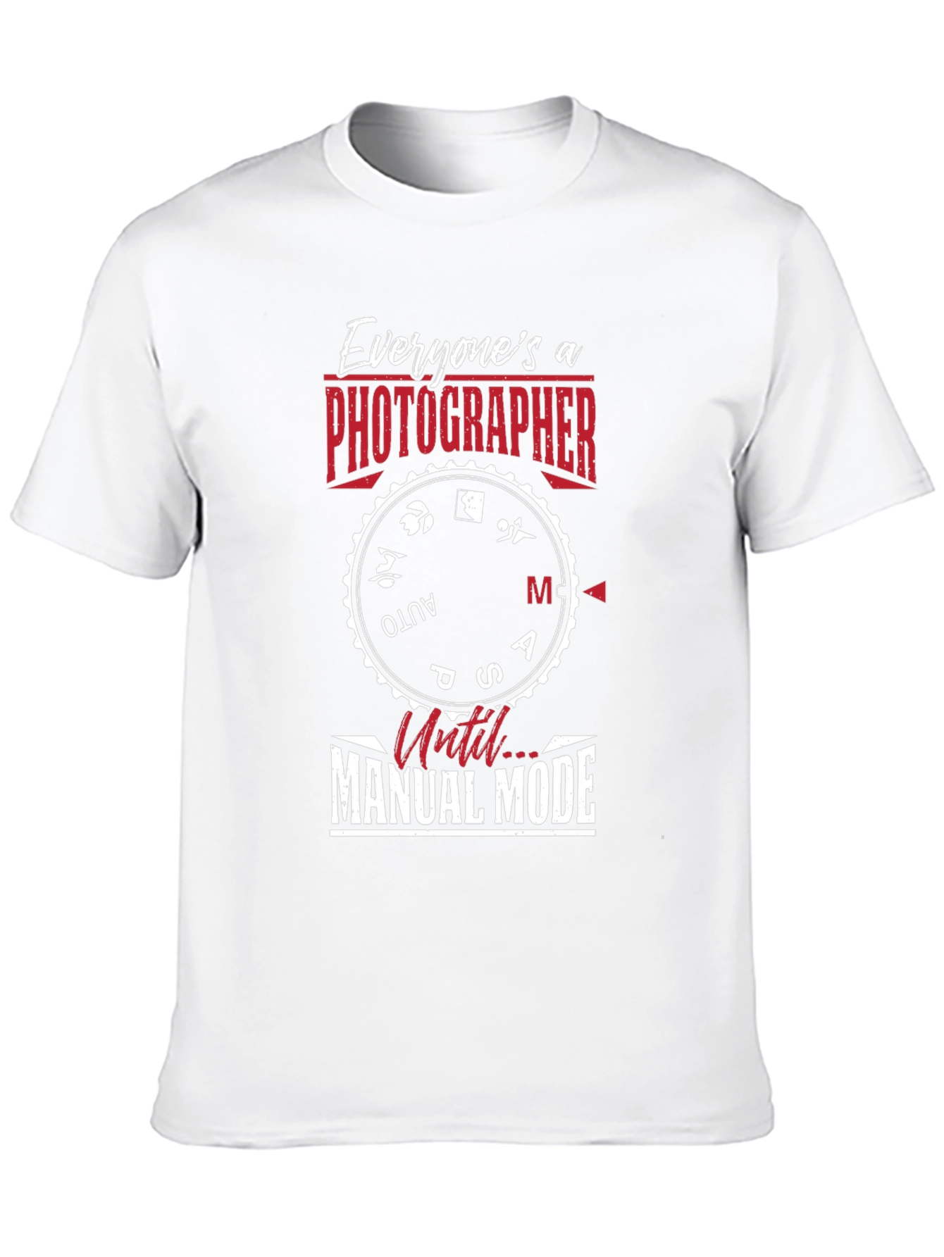 Photographer Manual Mode T-Shirt