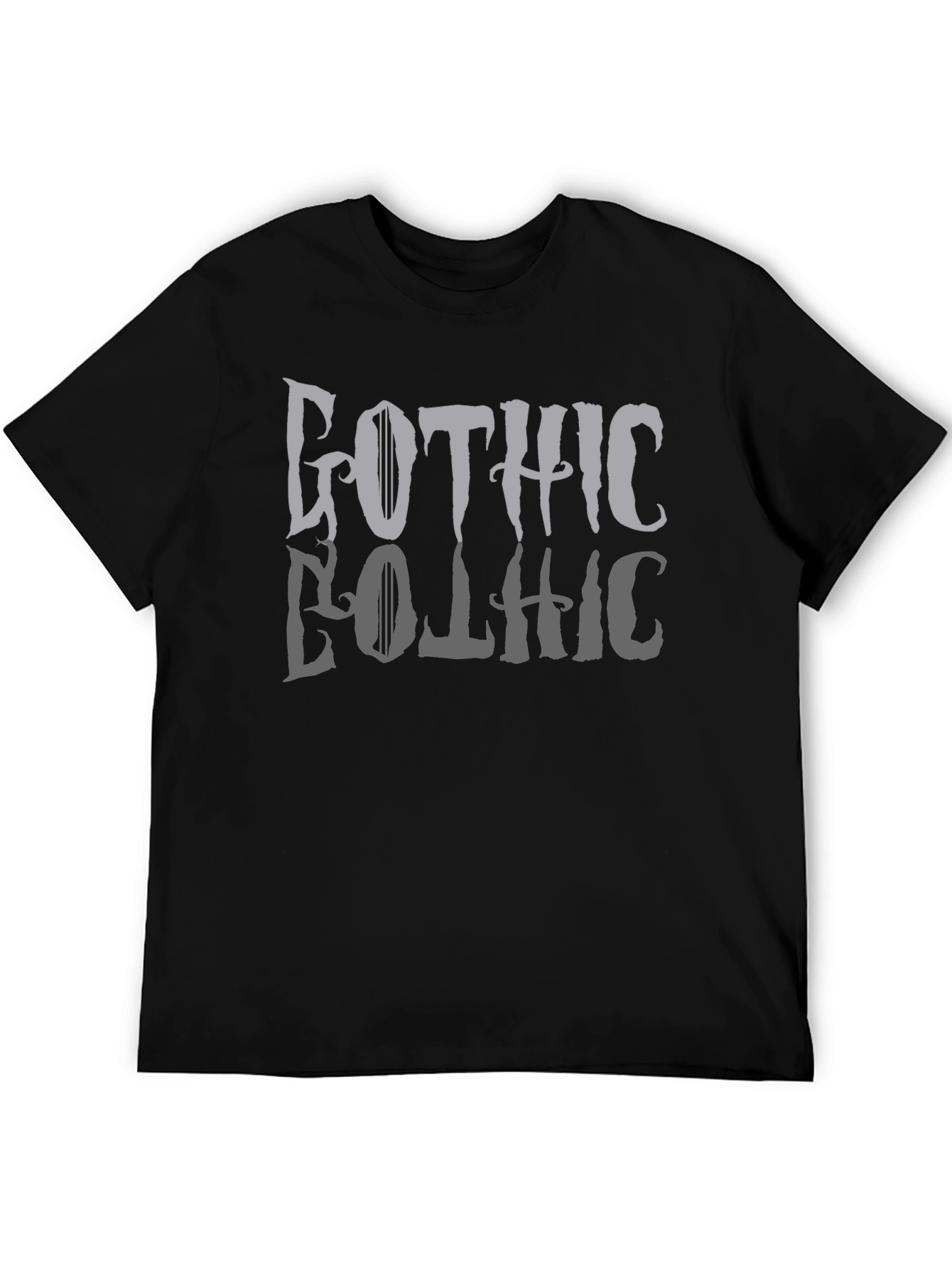 Gothic Style Mens Graphic Tee