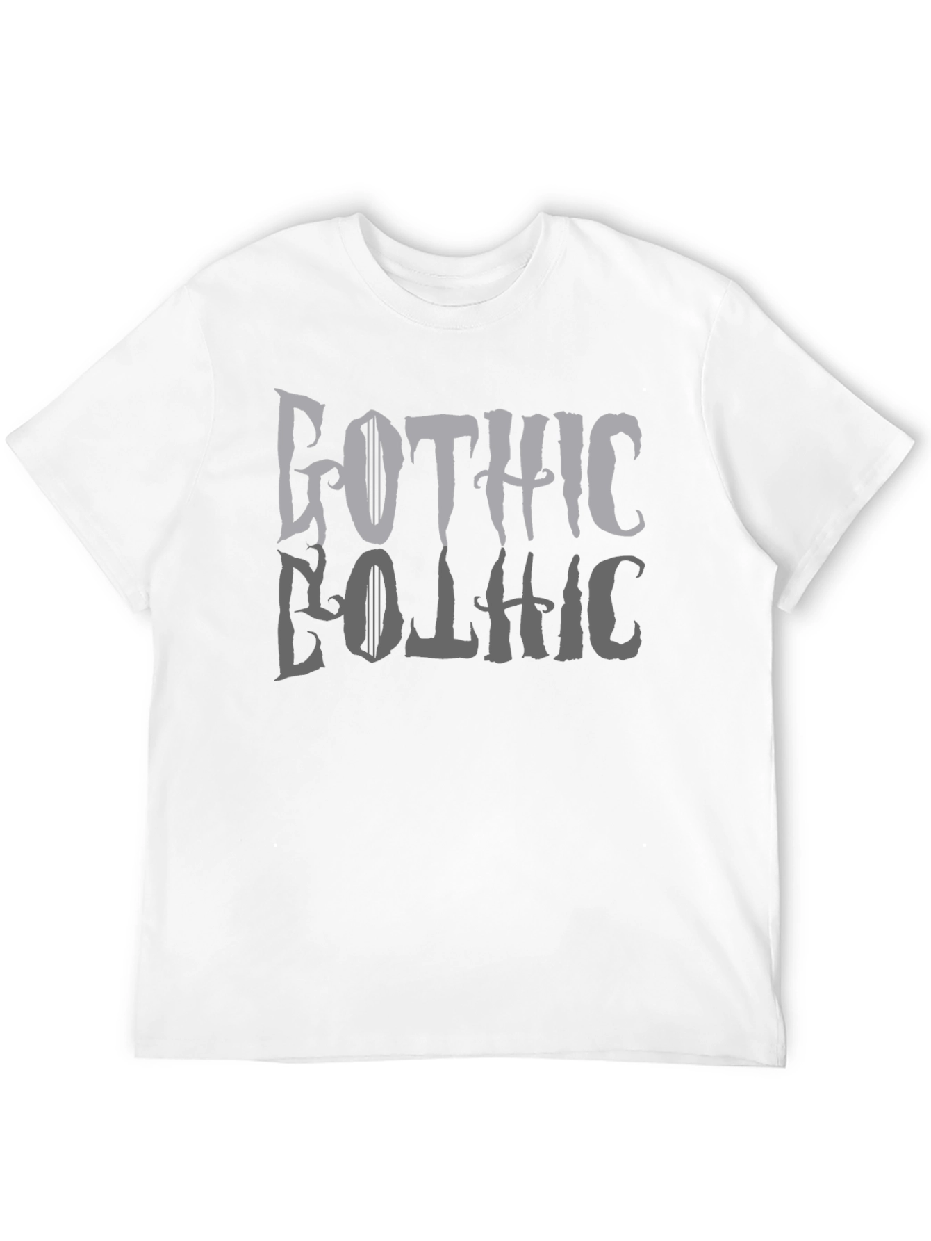 Gothic Style Mens Graphic Tee