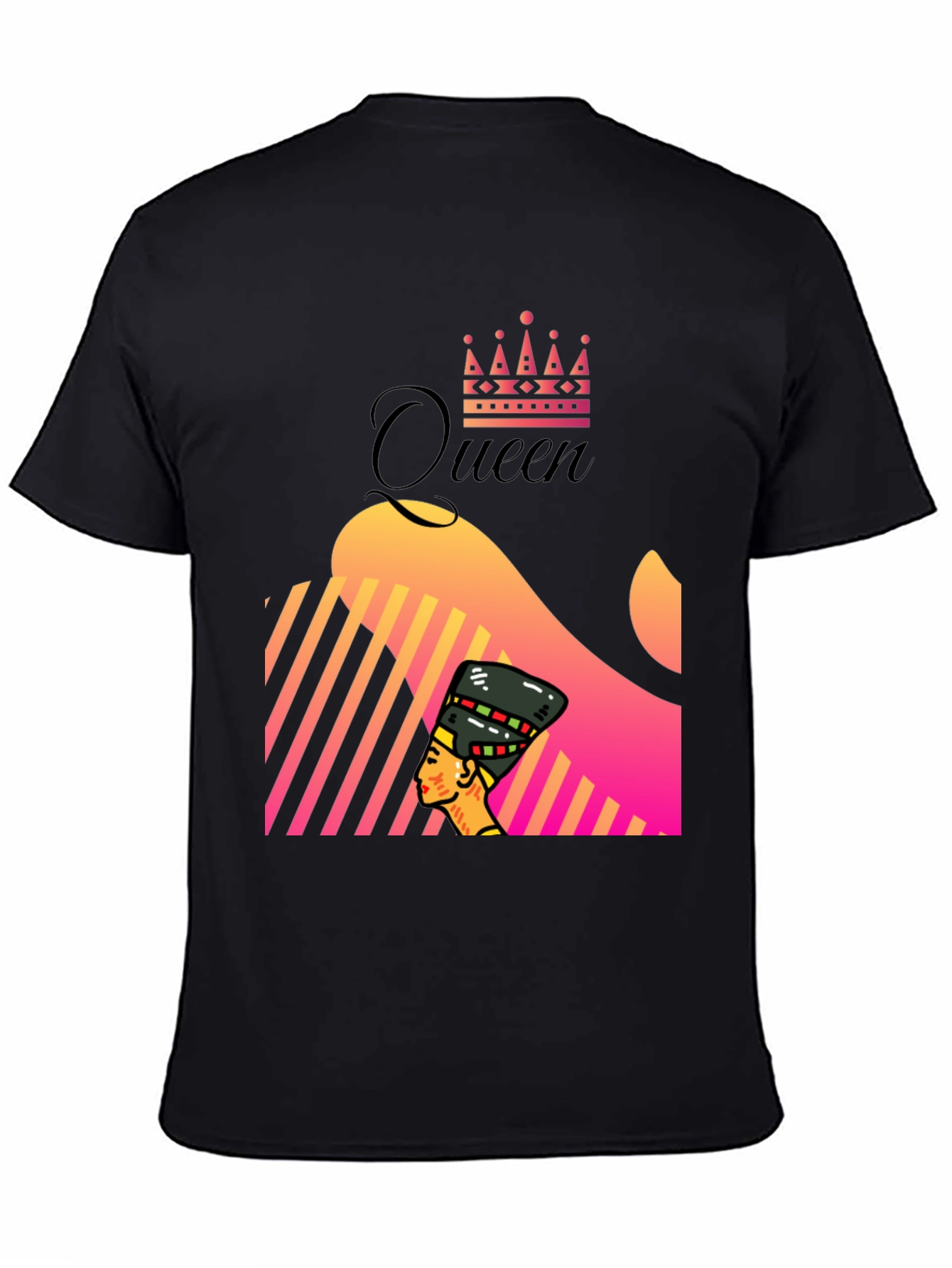 Queen Nefertiti Graphic Tee - Unique Design