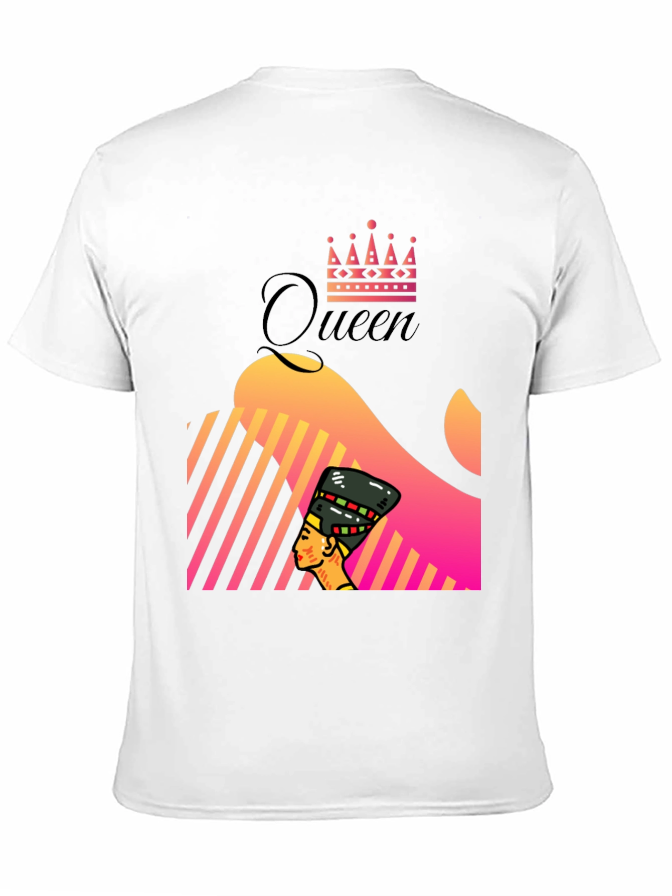 Queen Nefertiti Graphic Tee - Unique Design